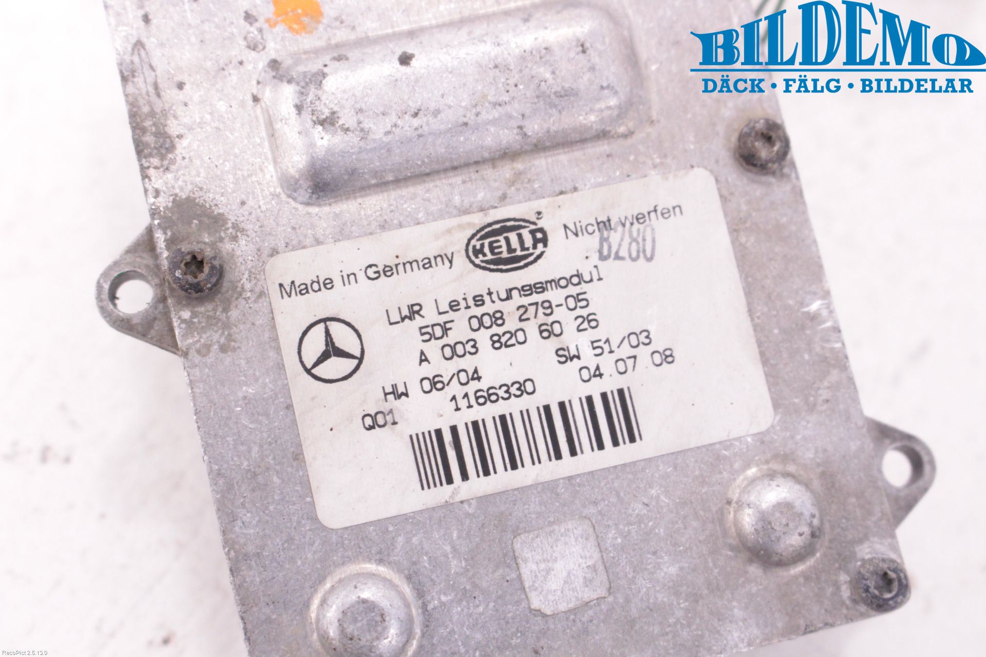 Mercedes-Benz MB E-KLASS (W211) 02-09 Styreenhet Xenon