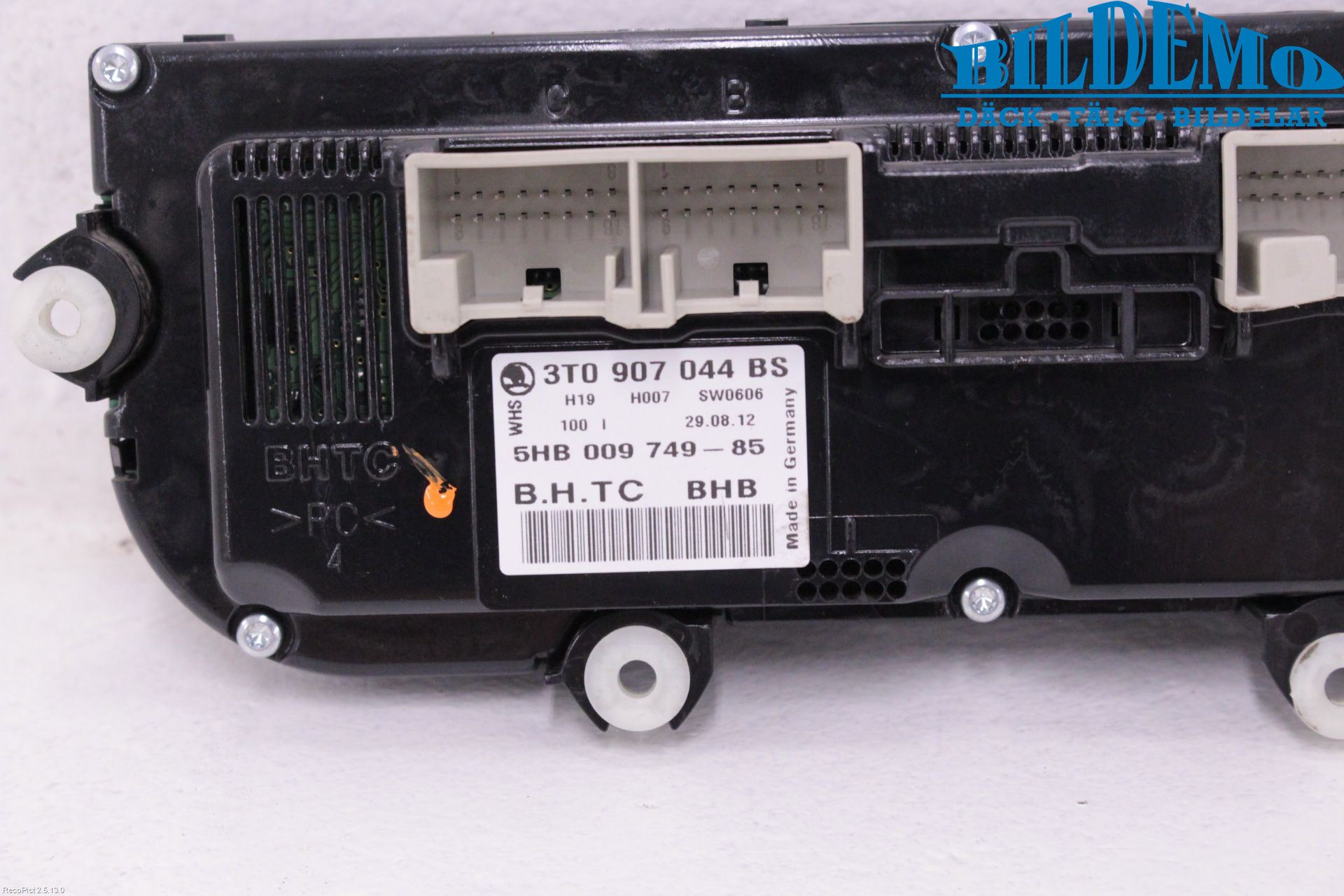 Skoda OCTAVIA (1Z) 05-13 Varme Ac Betjening-Display