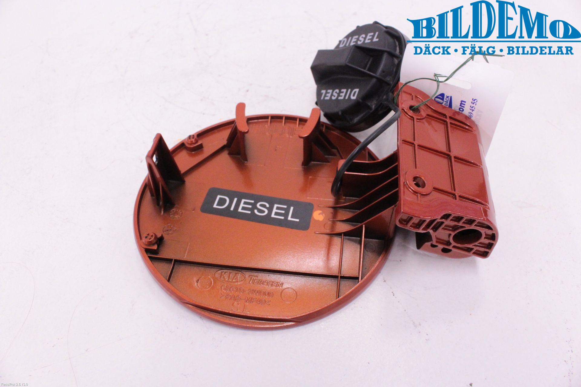 Kia SPORTAGE (SL) 11-15 Drivstoff Tankluke