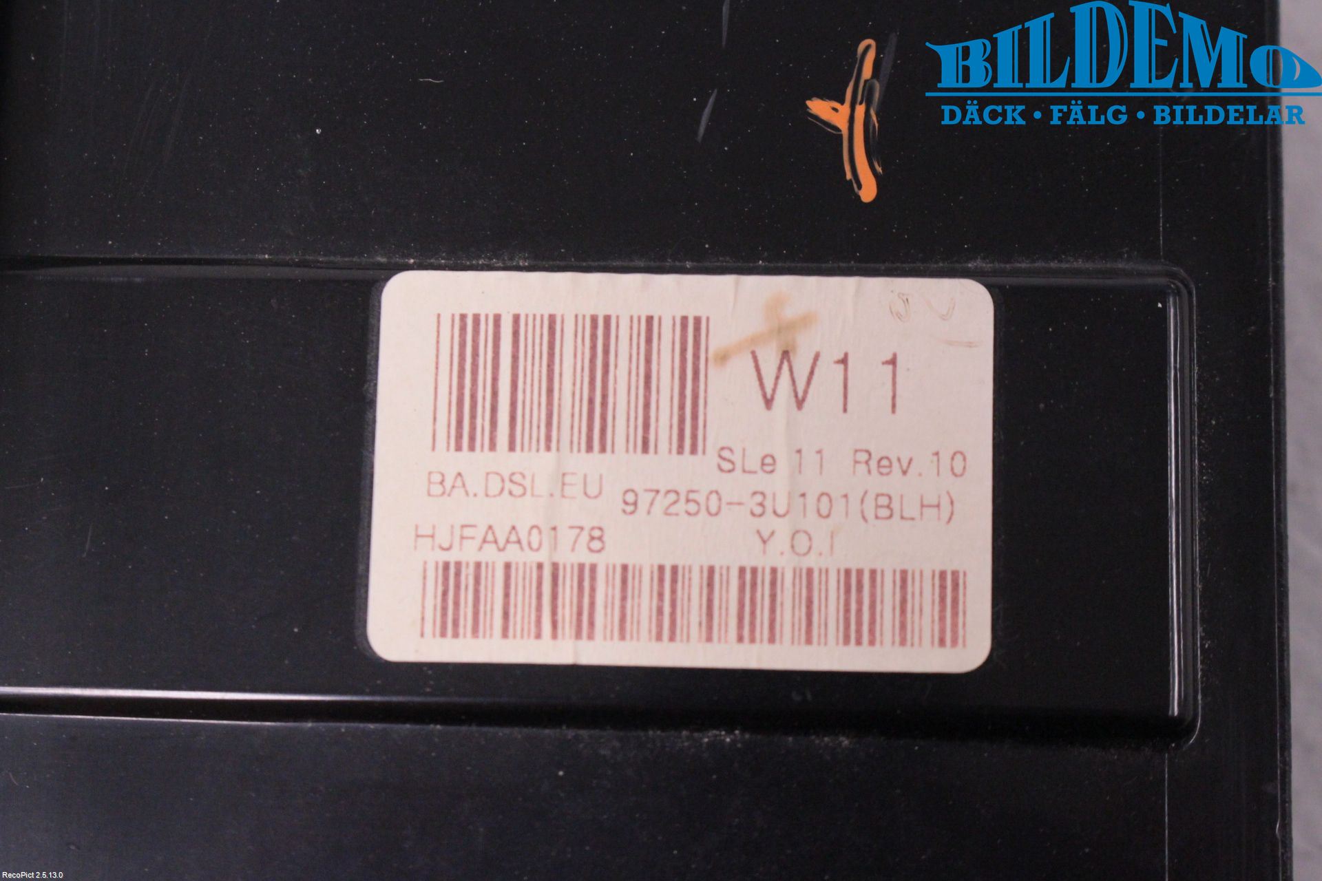 Kia SPORTAGE (SL) 11-15 Varme Ac Betjening-Display