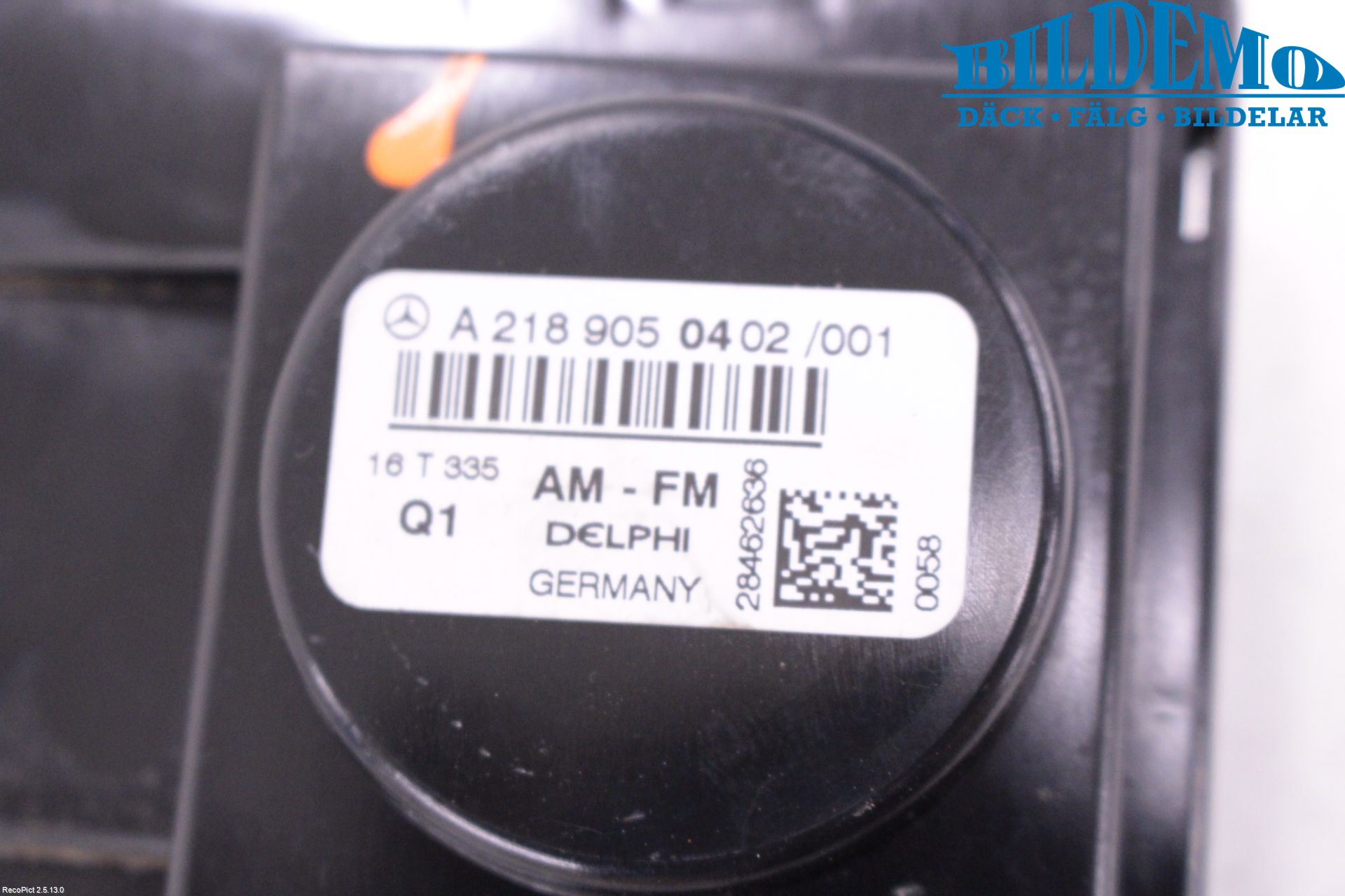 Mercedes-Benz MB CLS (C218/X218) 11-17 Stereo Antenneforsterker