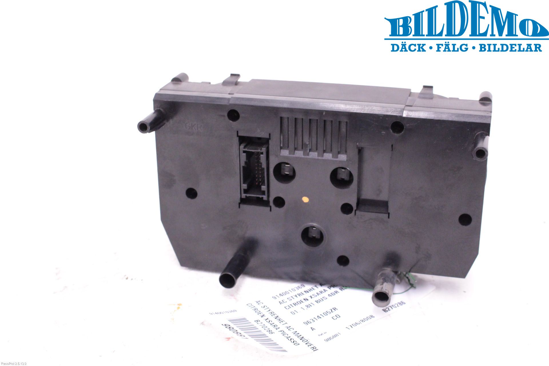 Citroen XSARA PICASSO Varme Ac Betjening-Display