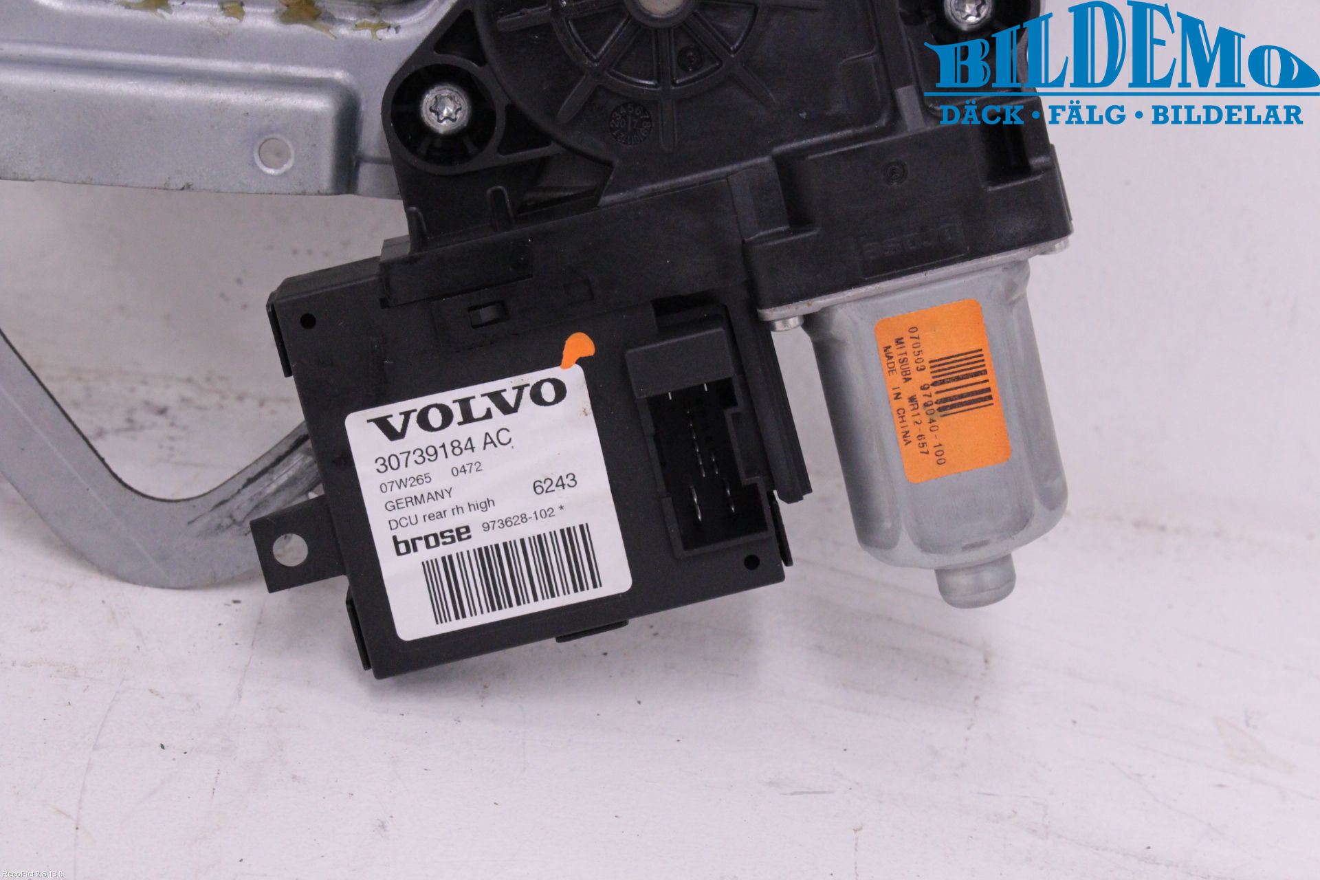 Volvo V50 08-12 Vindusheis El Komp