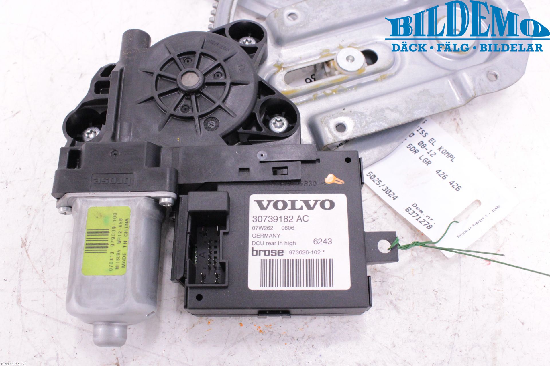 Volvo V50 08-12 Vindusheis El Komp