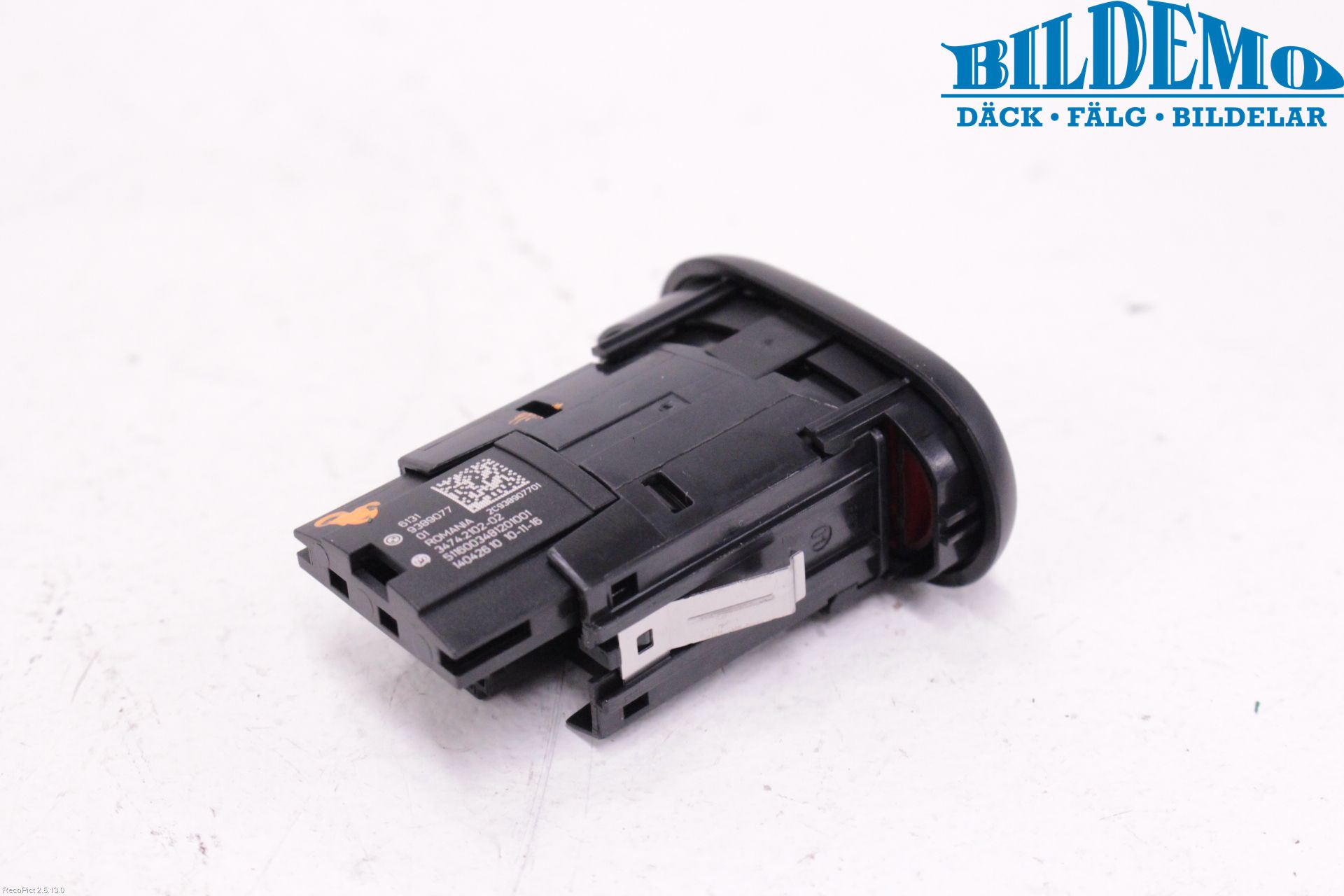 Mini ONE/COOPER 5DR F55 14-24 Bryter Varsel (Nødblink)