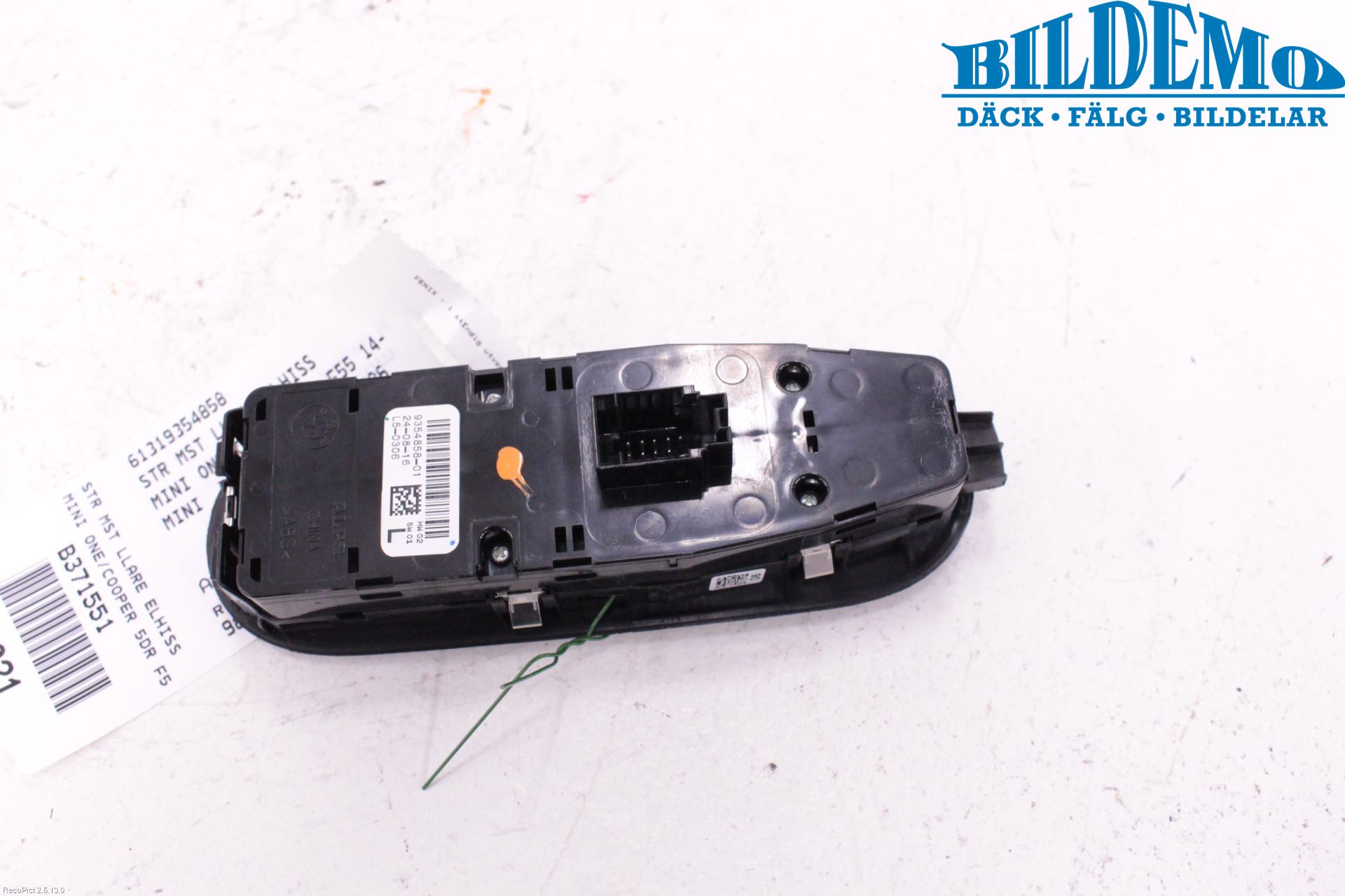 Mini ONE/COOPER 5DR F55 14-24 Bryter Vindusheis