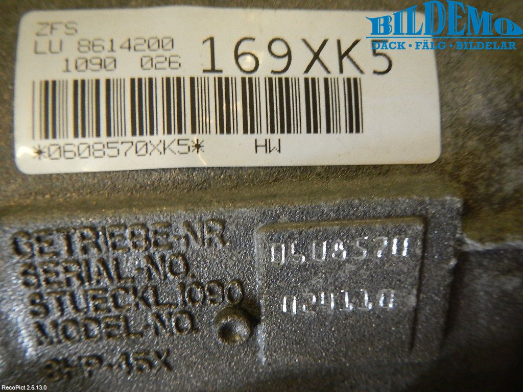 BMW 3 GT F34 13-19 Gearkasse Automat