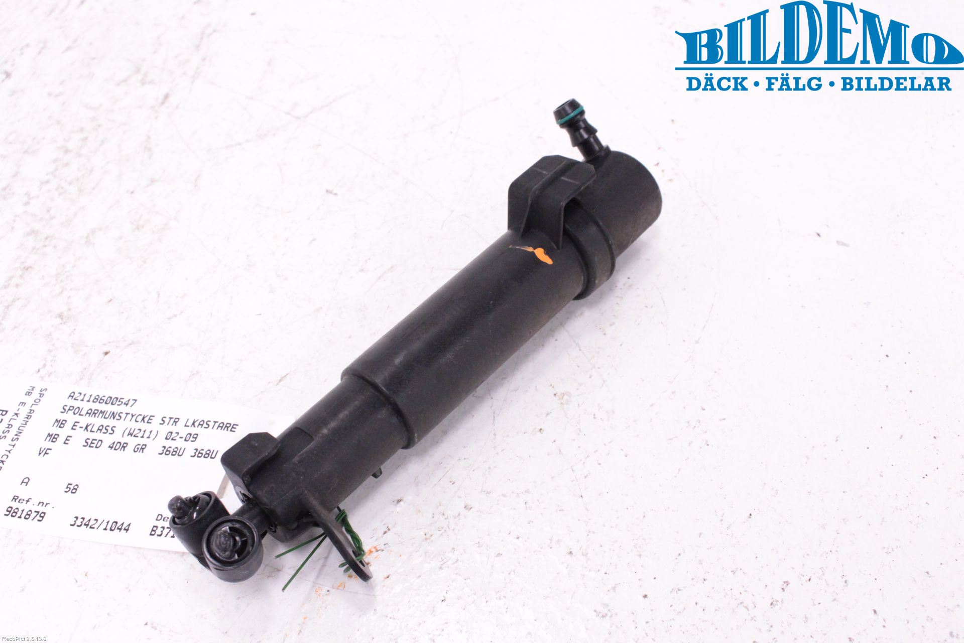 Mercedes-Benz MB E-KLASS (W211) 02-09 Spylerdyse Frontlykter