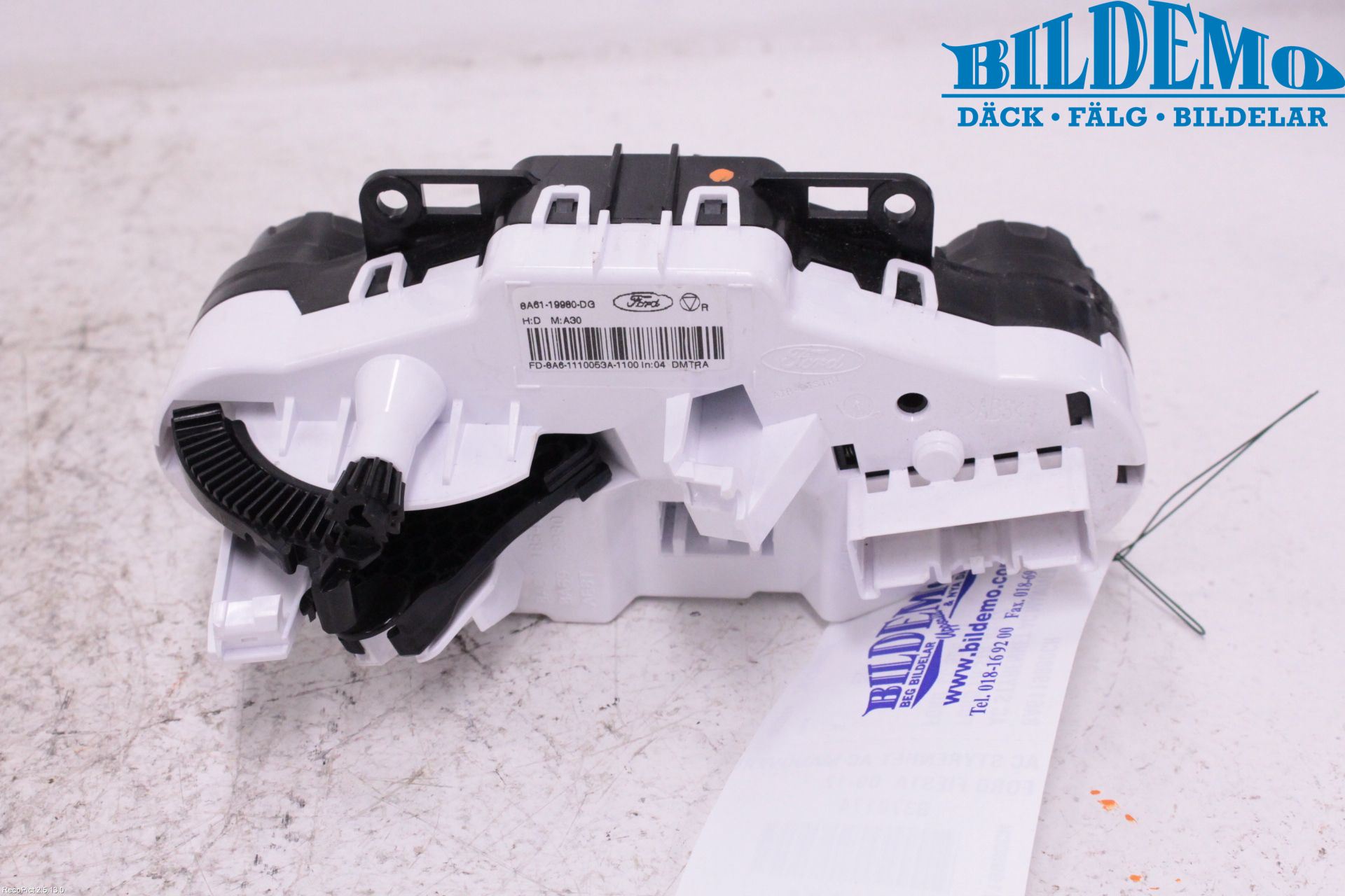 Ford FIESTA 09-12 Varme Ac Betjening-Display