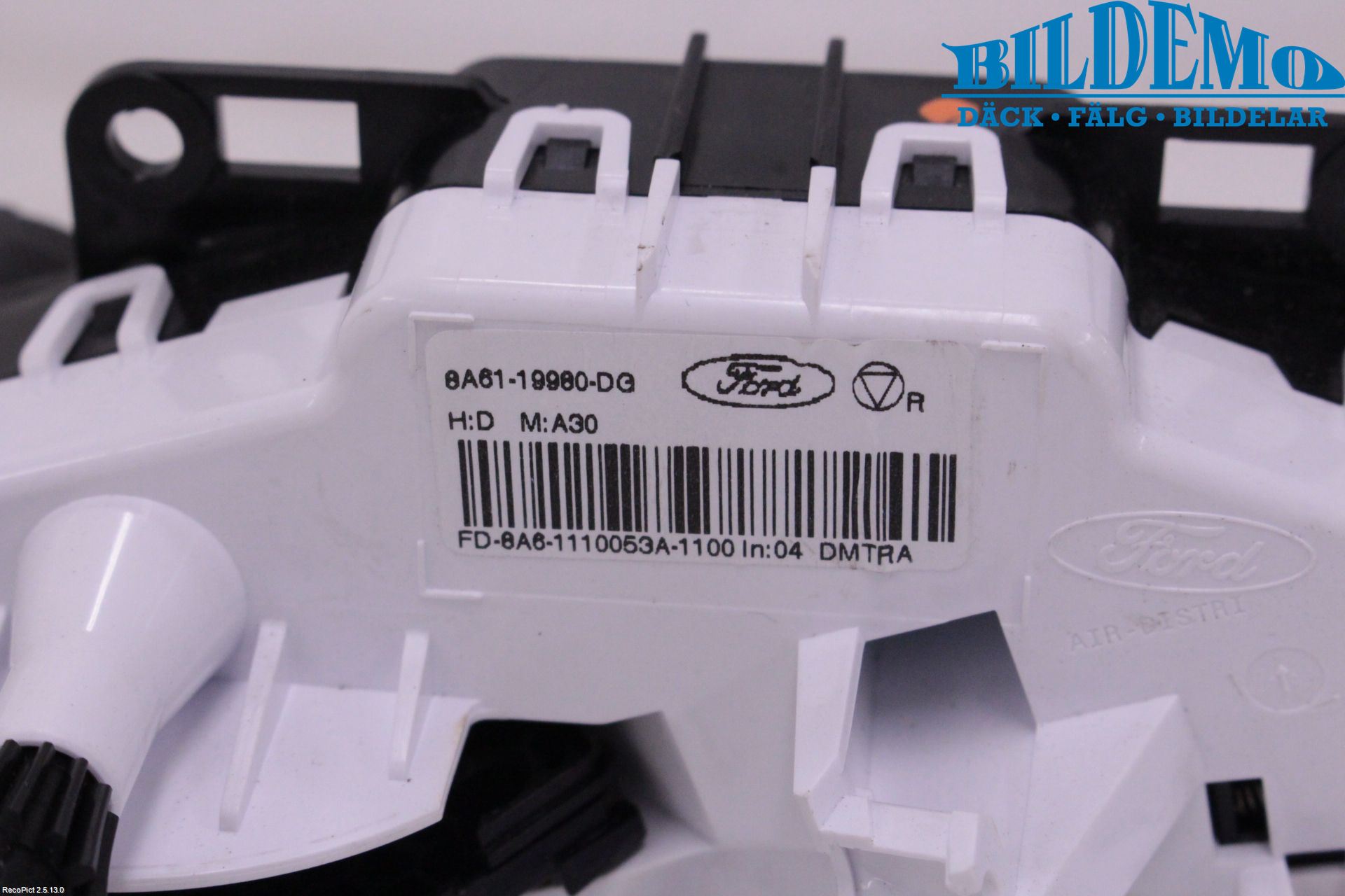 Ford FIESTA 09-12 Varme Ac Betjening-Display