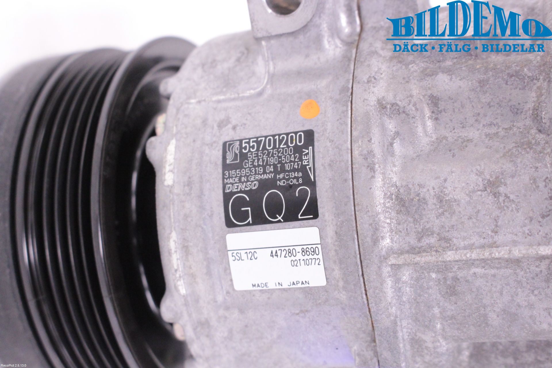 Opel CORSA E 15-19 Varme Ac Kompressor