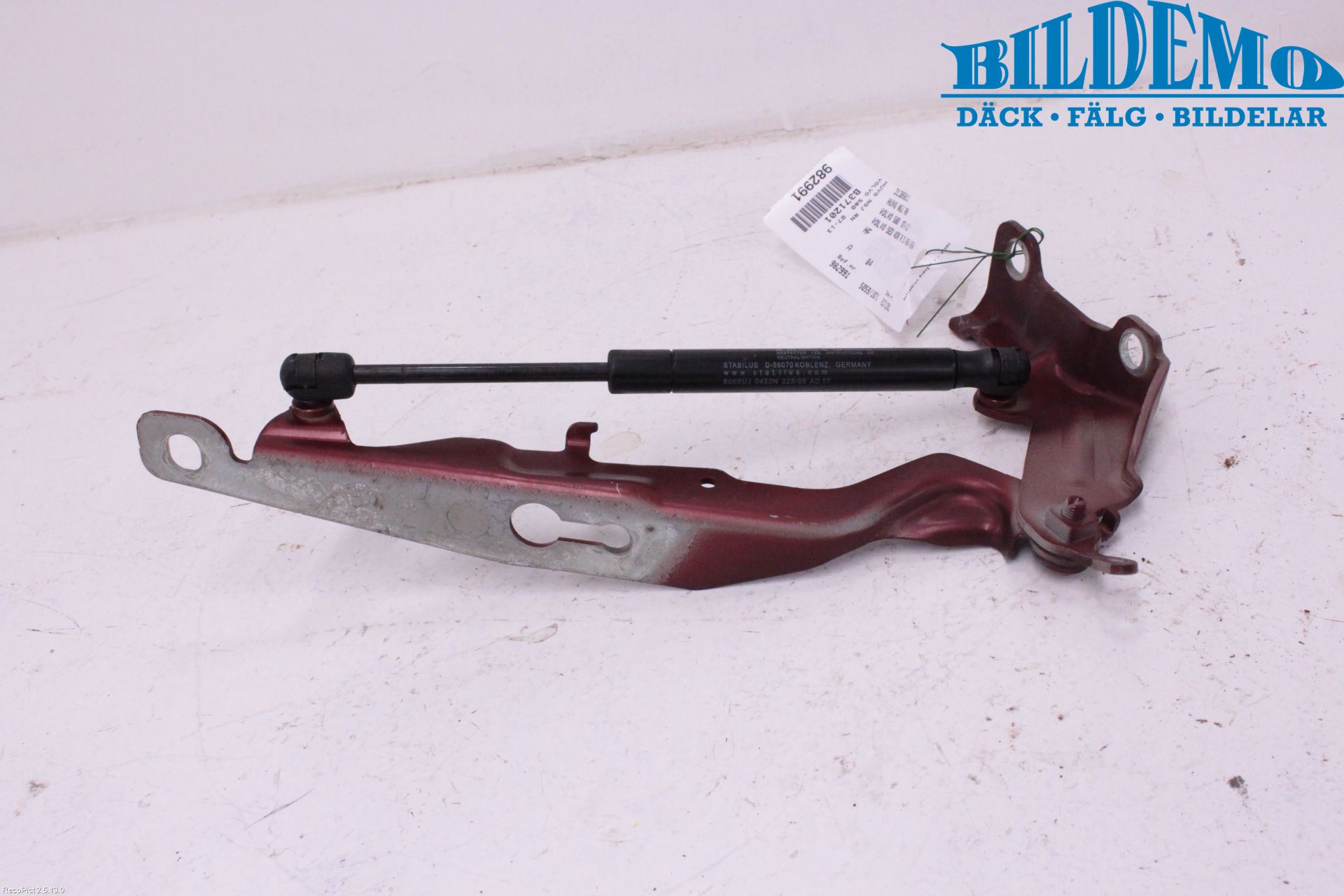 Volvo S80 07-13 Panser Hengsel - Hengsler