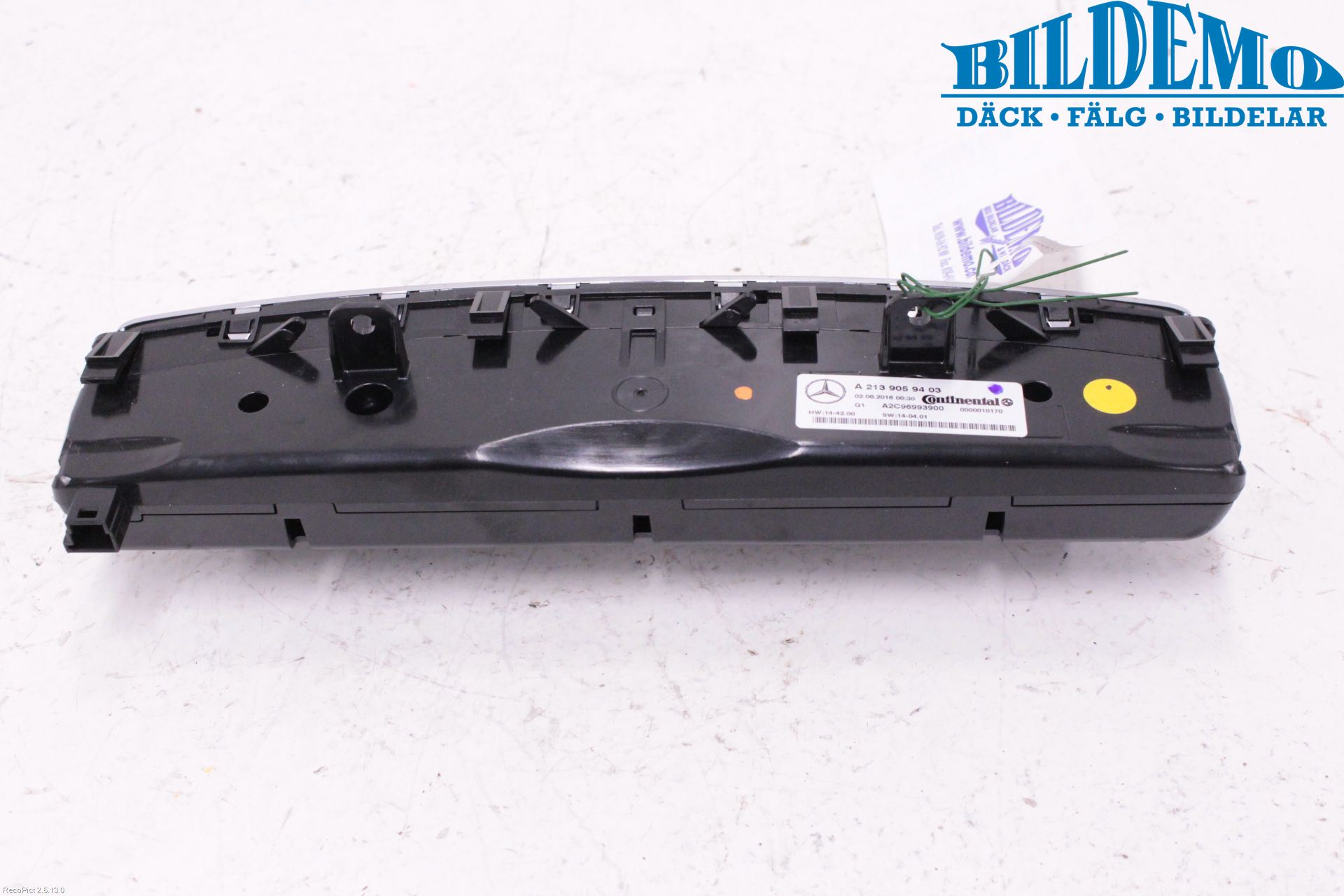 Mercedes-Benz MB E-KLASS (W213) 16-23 Varme Ac Betjening-Display