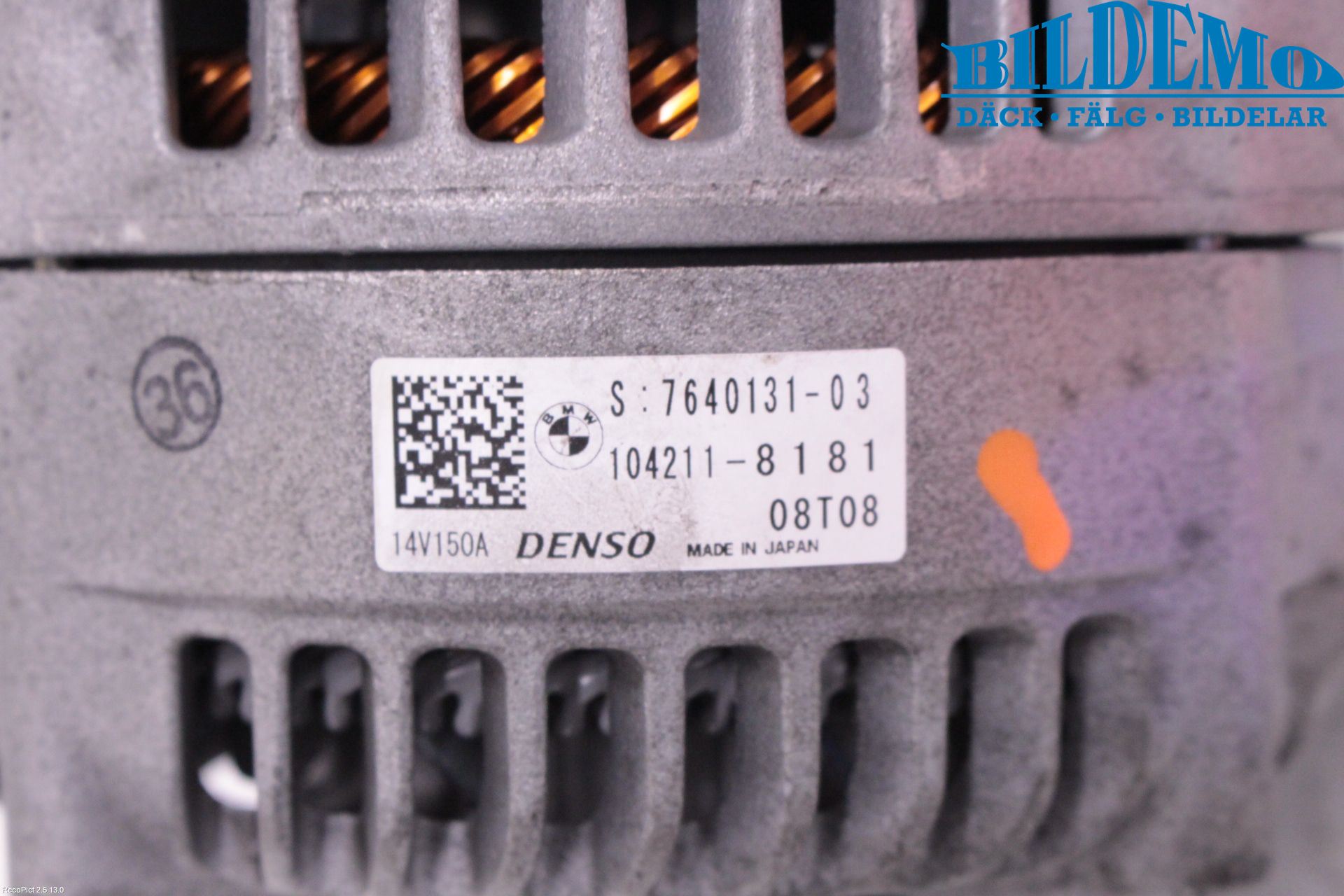 BMW 3 F30/F31/F80 12-19 Dynamo