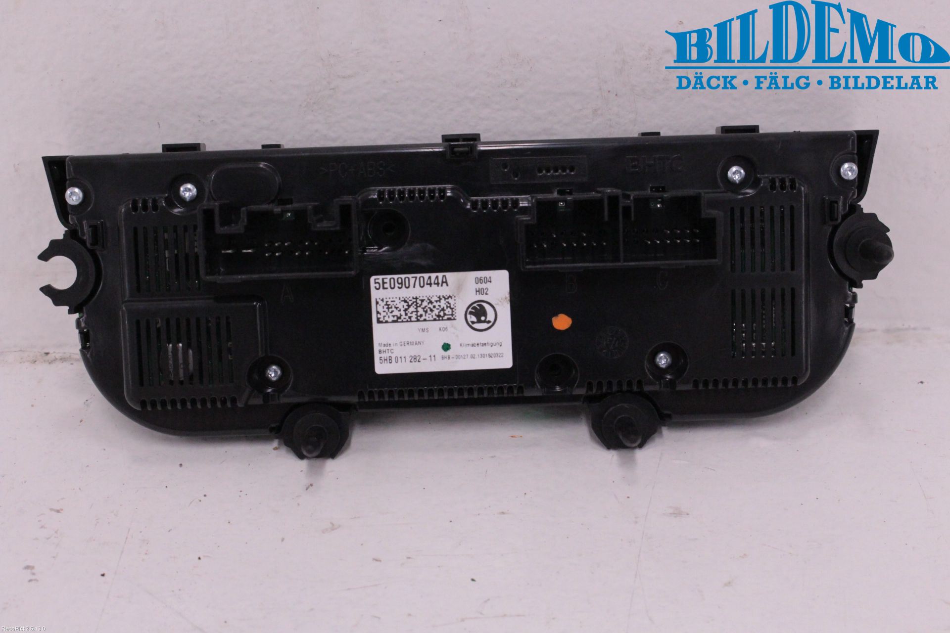 Skoda OCTAVIA (5E) 13-20 Varme Ac Betjening-Display