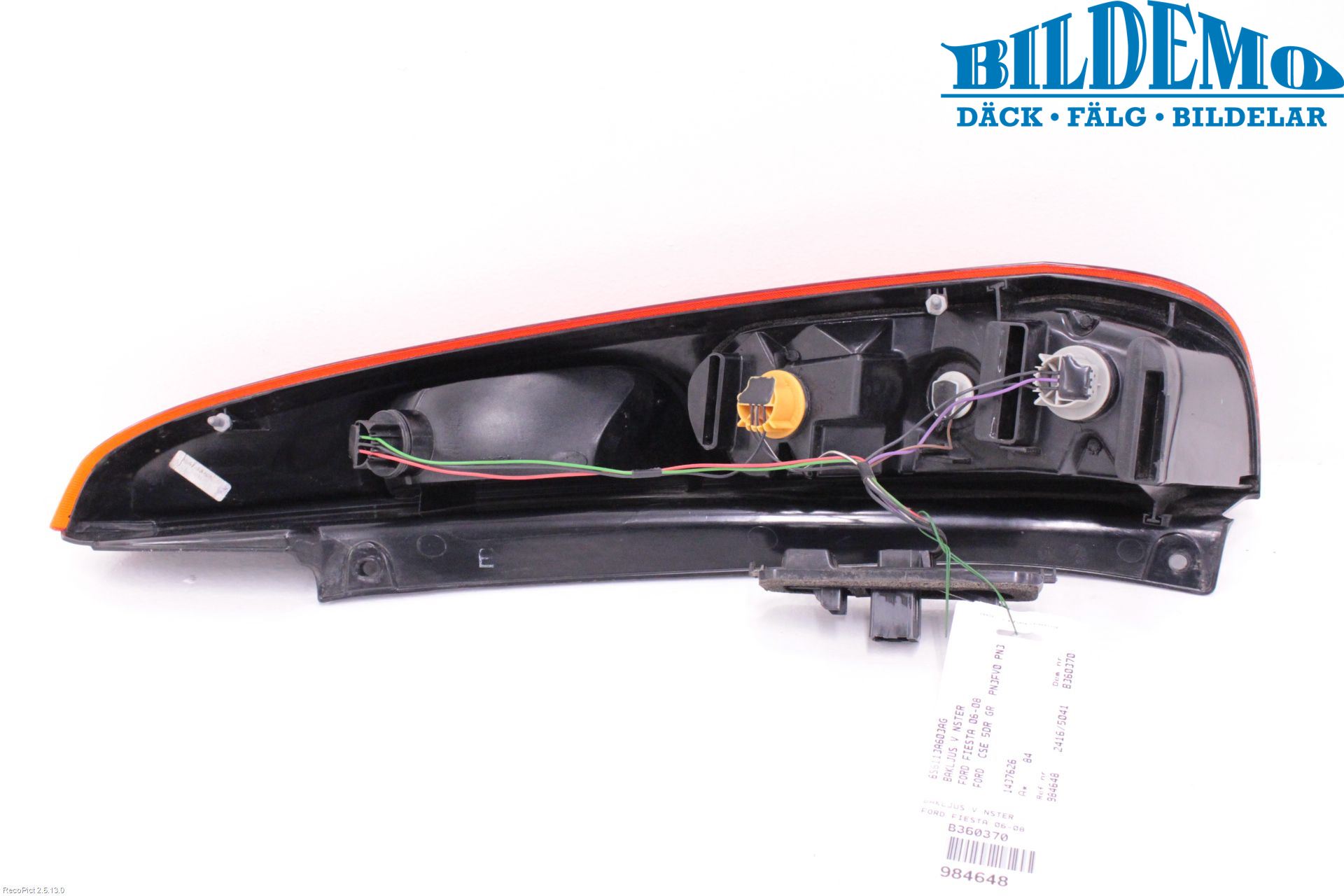 Ford FIESTA     06-08 Baklykt Venstre