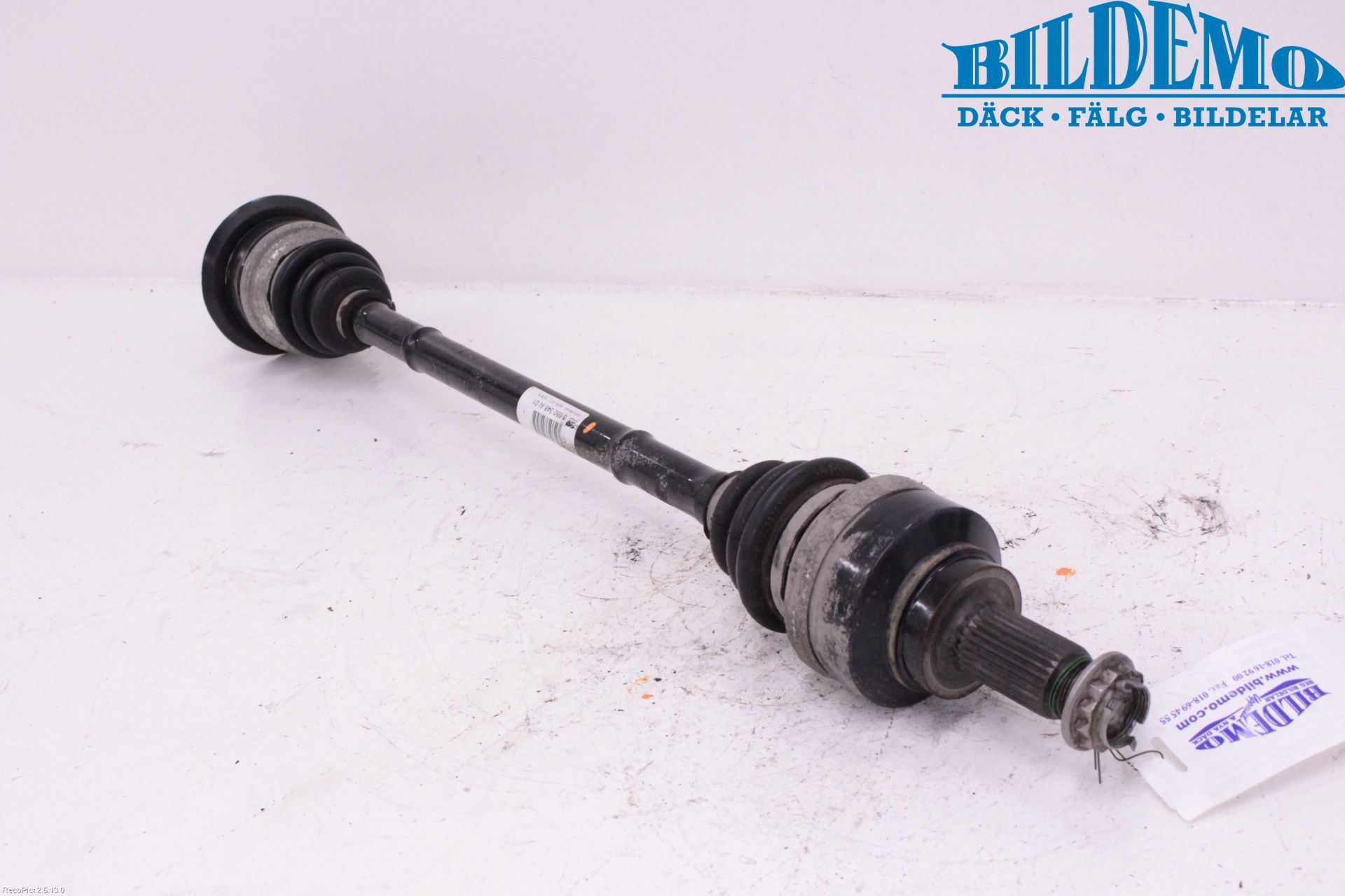 BMW 1 F20/F21 11-19 Drivaksel Bak Kompl Høyre