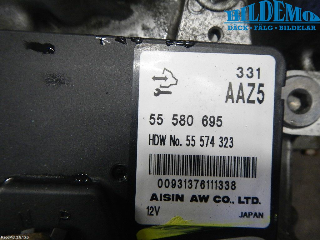 Opel MERIVA B 10-17 Gearkasse Automat