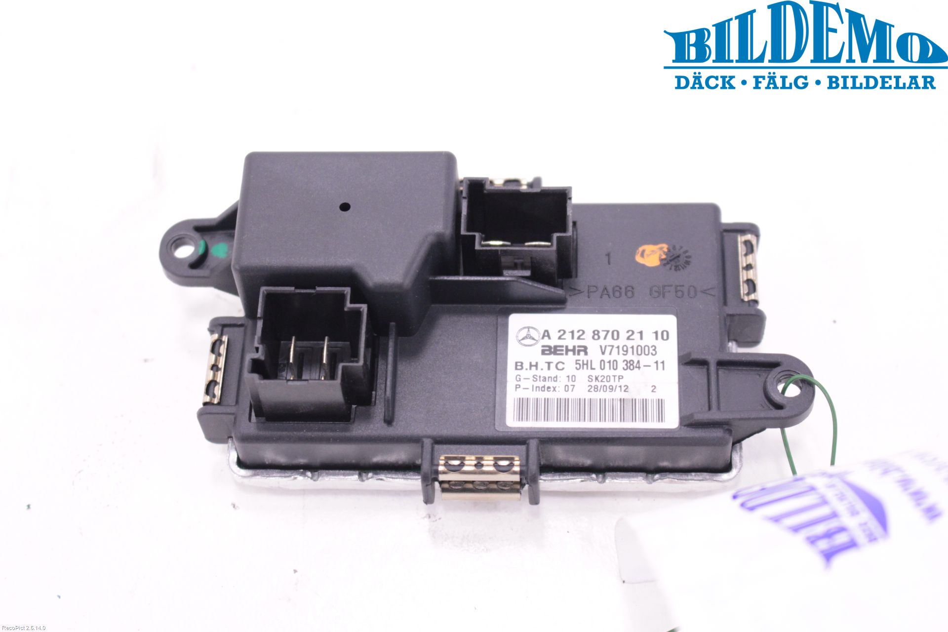 Mercedes-Benz MB C-KLASS (W204) 07-15 Varmeapparat Viftemotstand