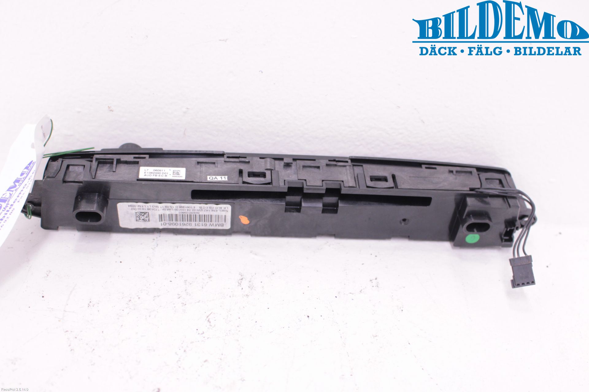 BMW 1 F20/F21 11-19 Stereo Radio Med Cd