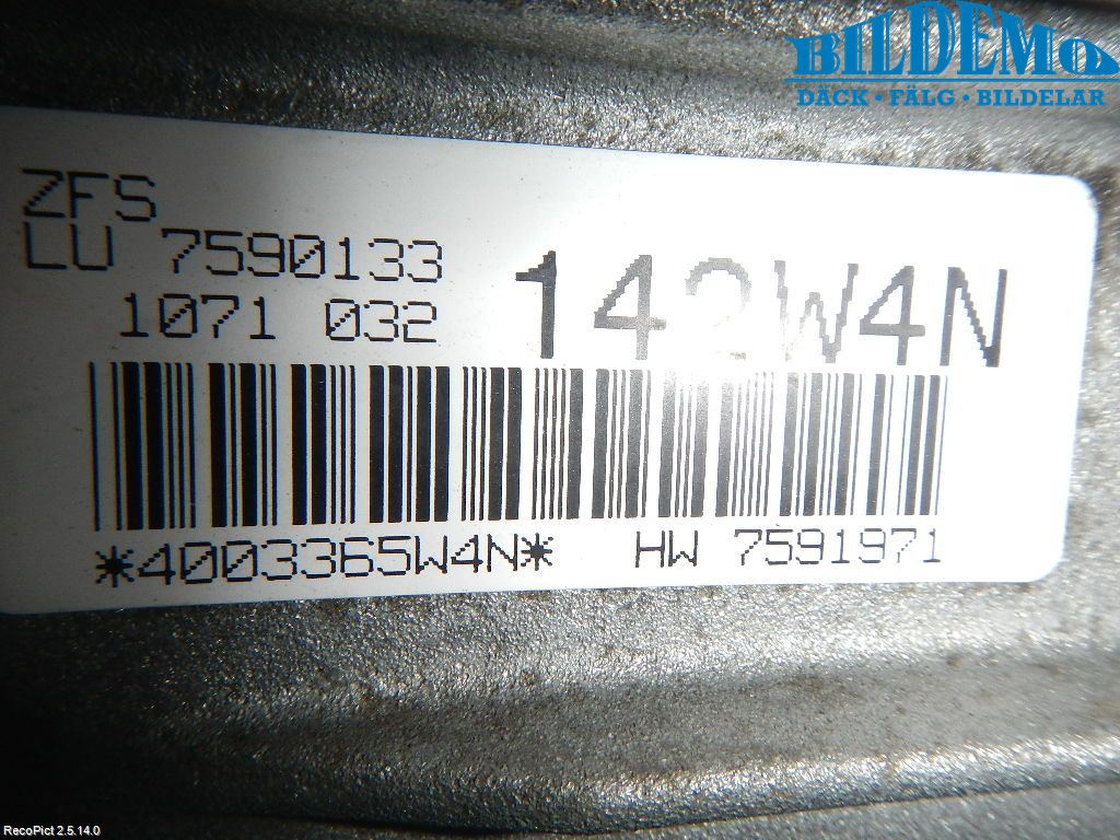 BMW 3 E90/91 SED/TOU 05-12 Gearkasse Automat