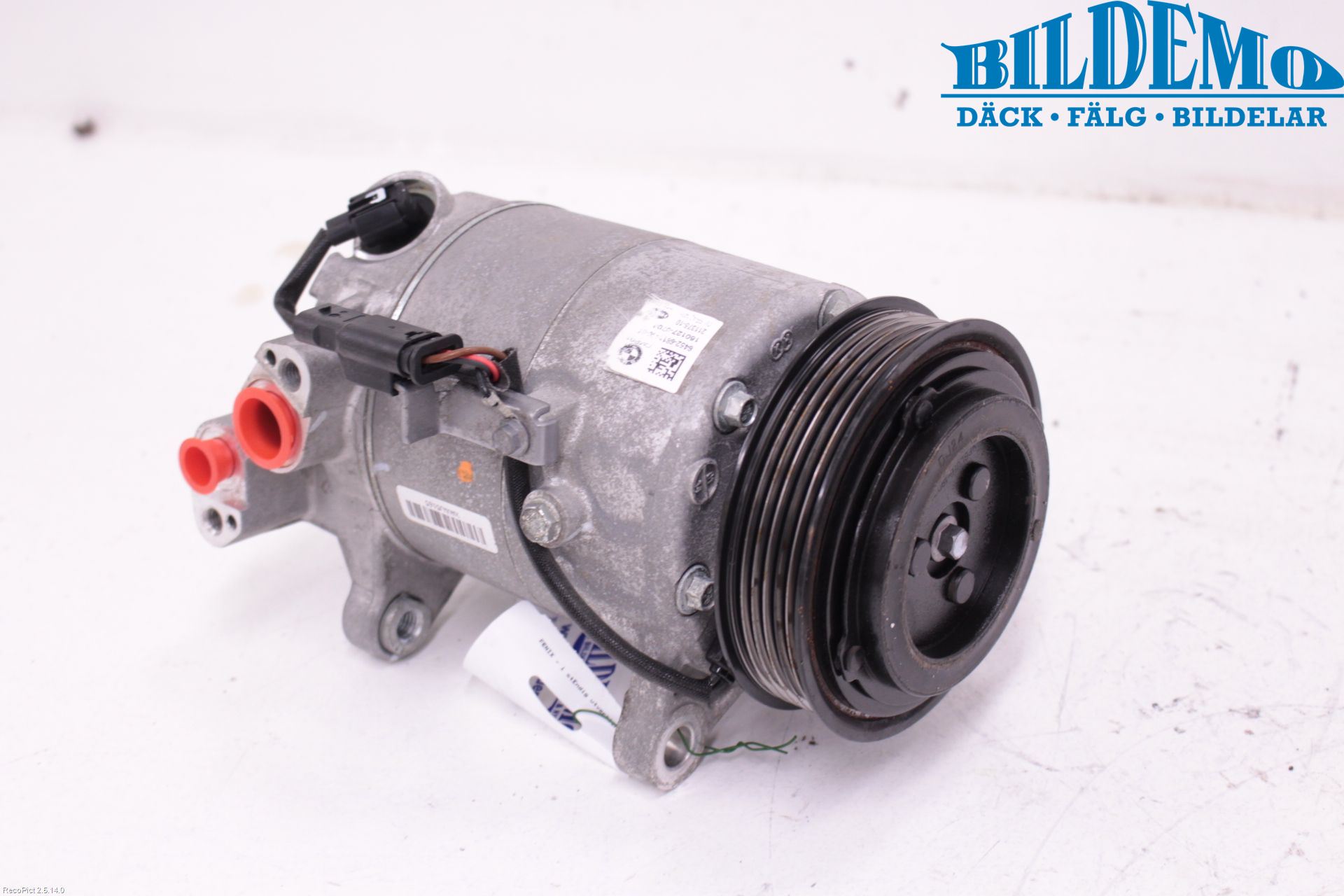 BMW 5 F10/F11/F18 09-17 Varme Ac Kompressor