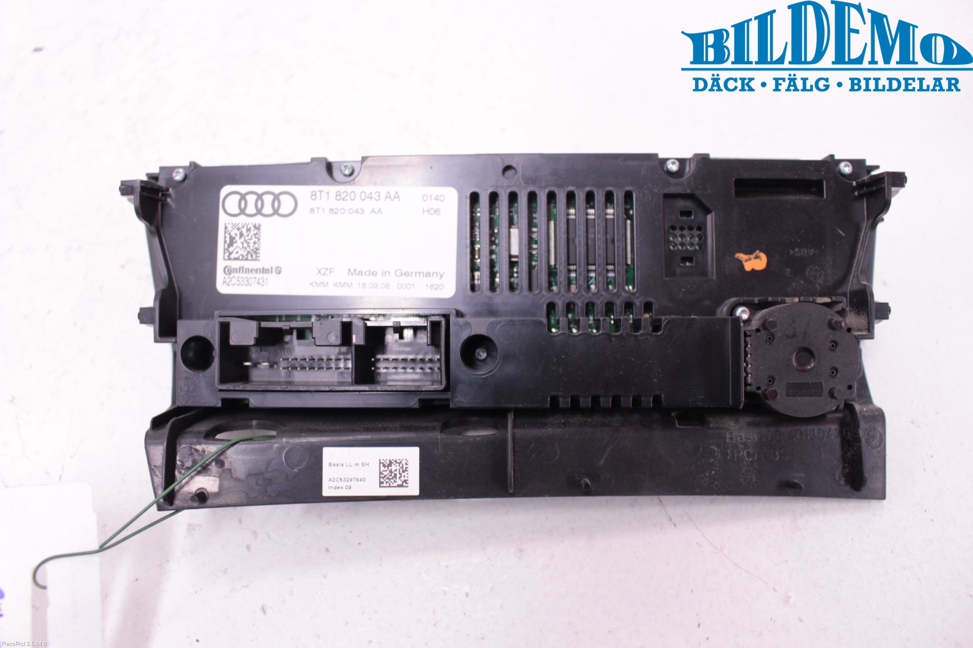 Audi A4/S4 08-11 Varme Ac Betjening-Display
