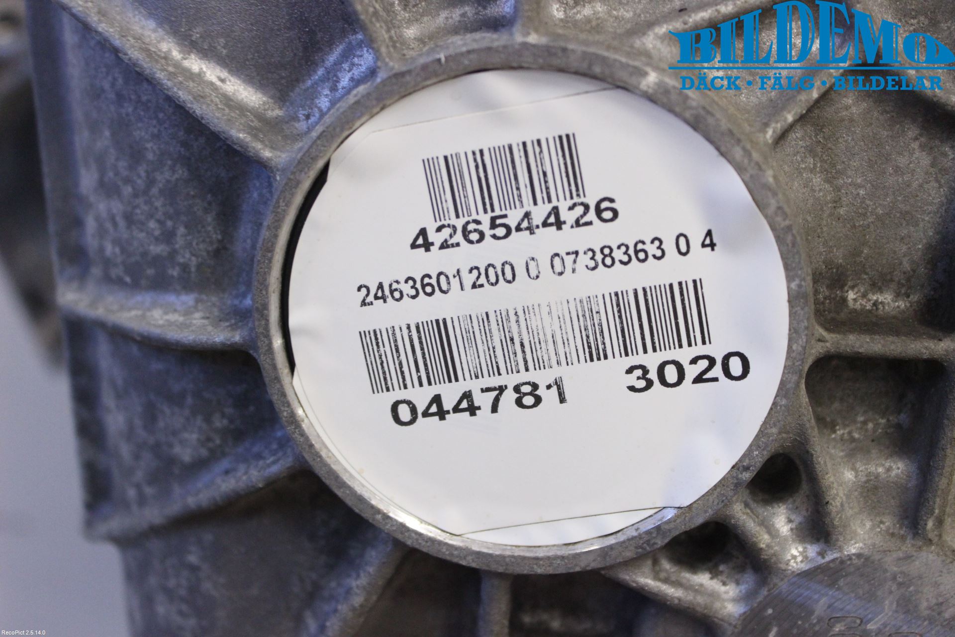 Mercedes-Benz MB A-KLASS (W176) 13-18 Gearkasse 6 Trinn