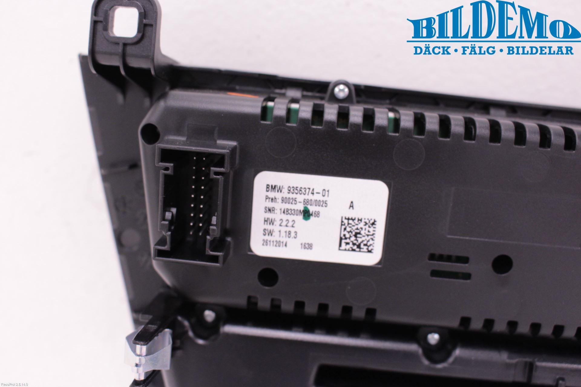 BMW X6 F16 14-19 Stereo Radio Med Cd