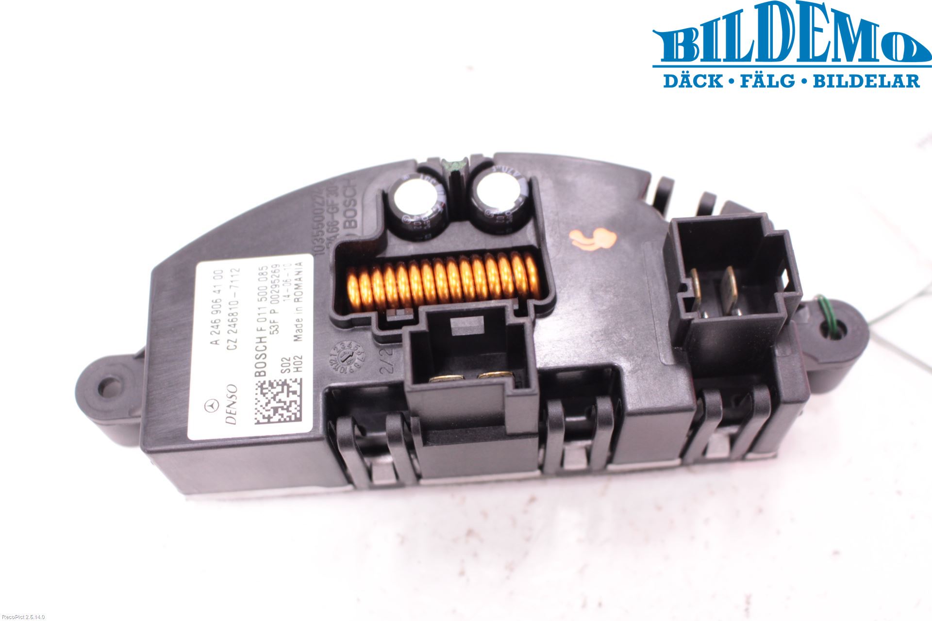 Mercedes-Benz MB B-KLASS (W246/W242) 12-19 Varmeapparat Viftemotstand