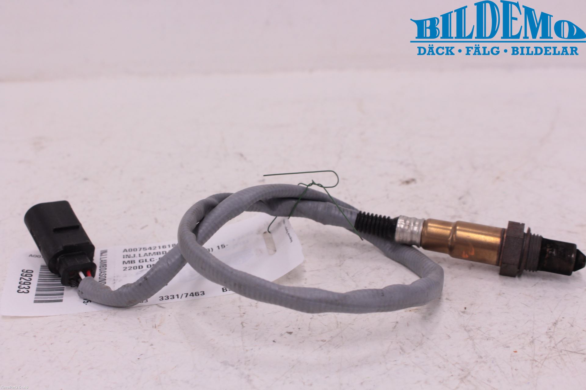 Mercedes-Benz MB GLC-KLASS (X253/C253) 15-22 Inns Lambdasonde