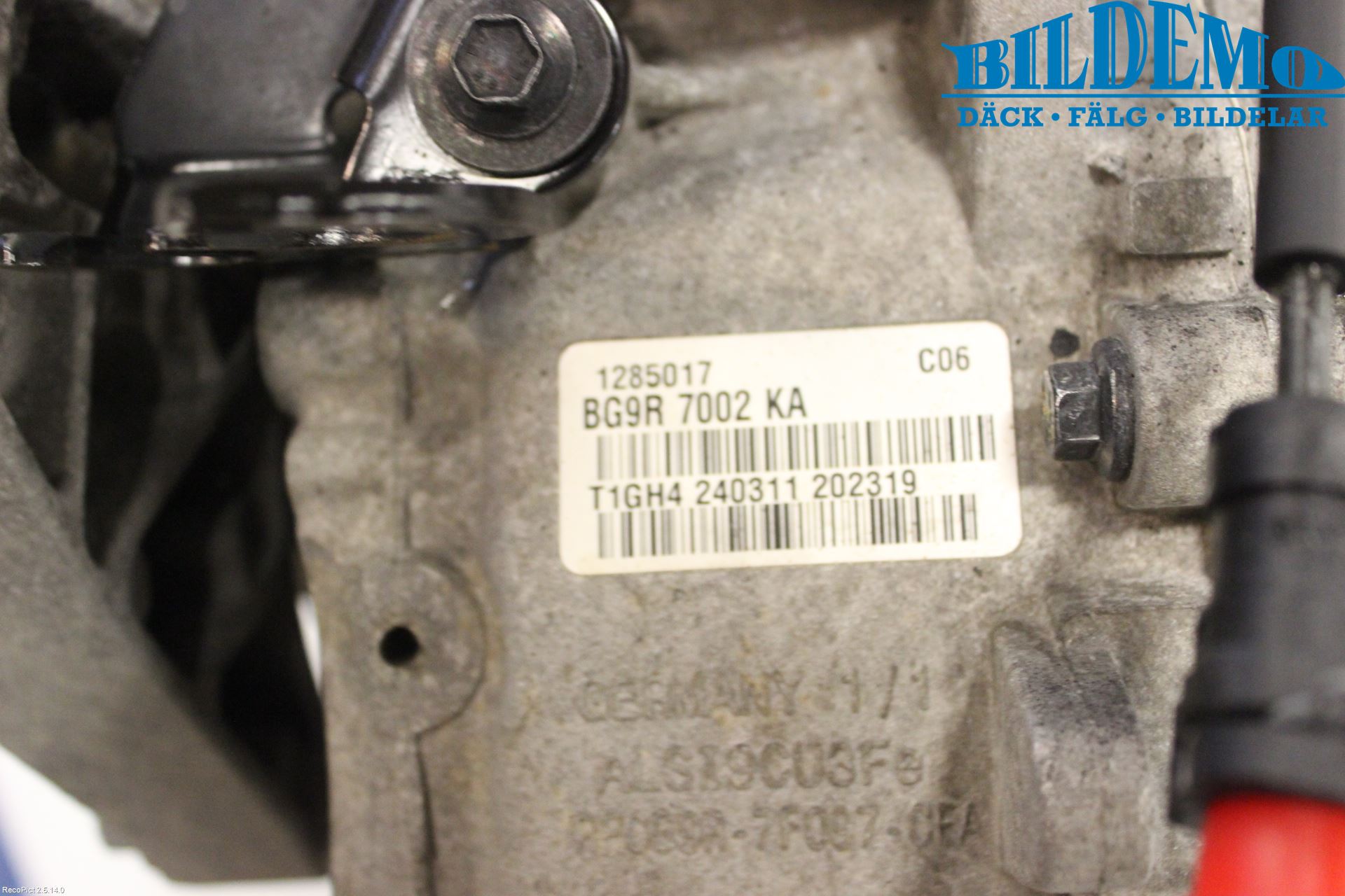 Volvo V60 11-13 Gearkasse 6 Trinn