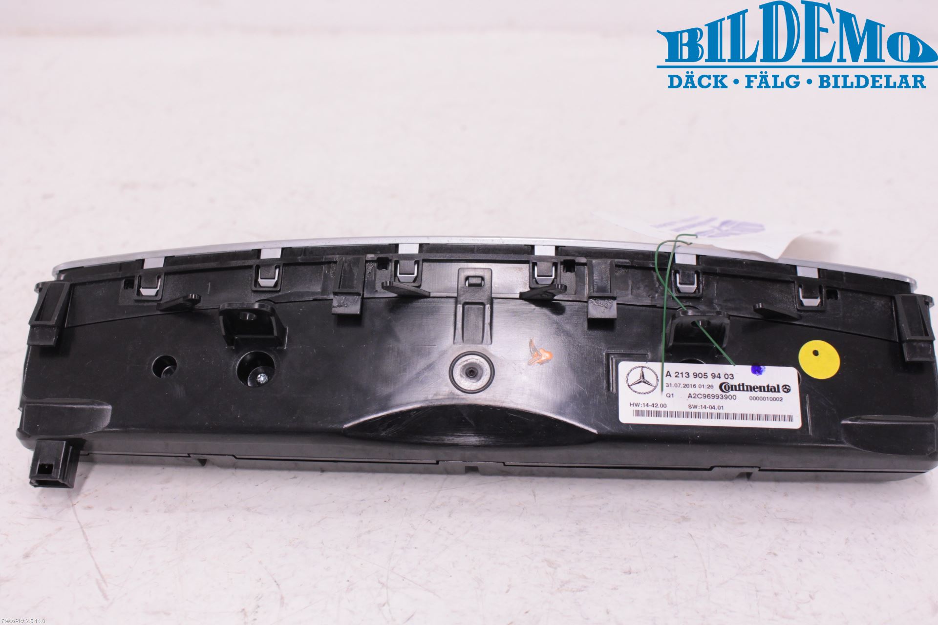 Mercedes-Benz MB E-KLASS (W213) 16-23 Varme Ac Betjening-Display