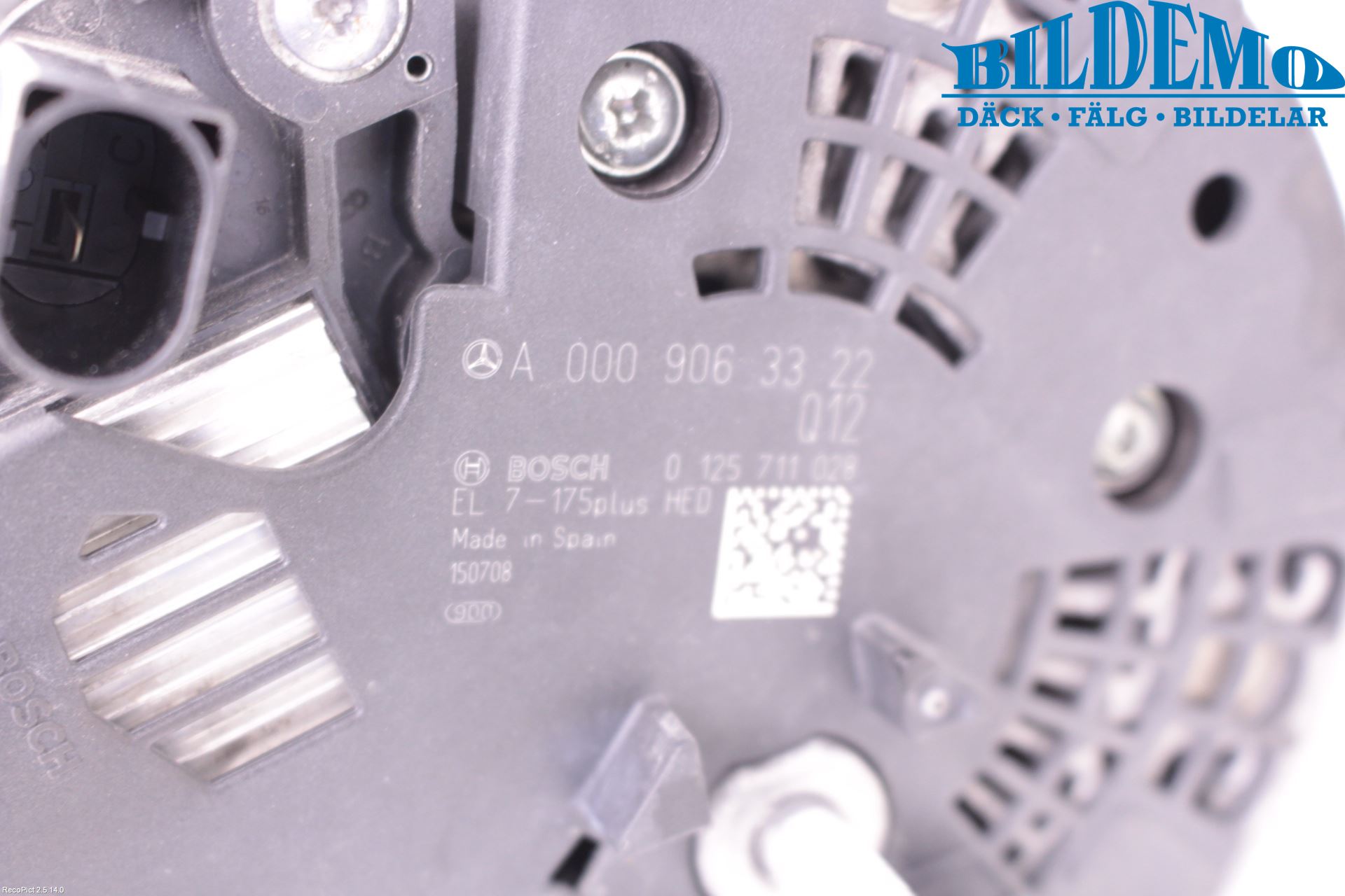 Mercedes-Benz MB A-KLASS (W176) 13-18 Dynamo