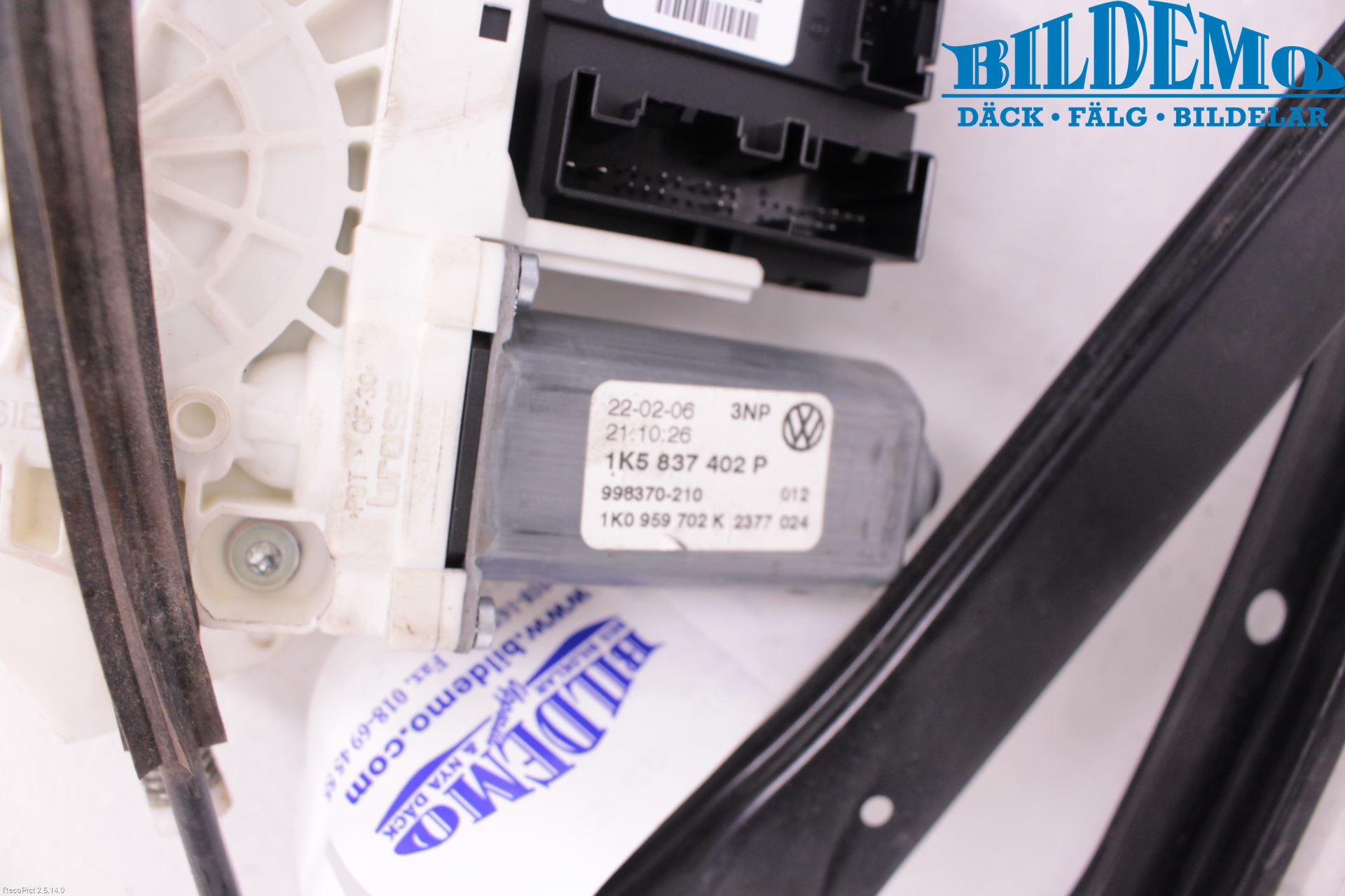 Volkswagen VW JETTA V 06-10 Vindusheis El Komp