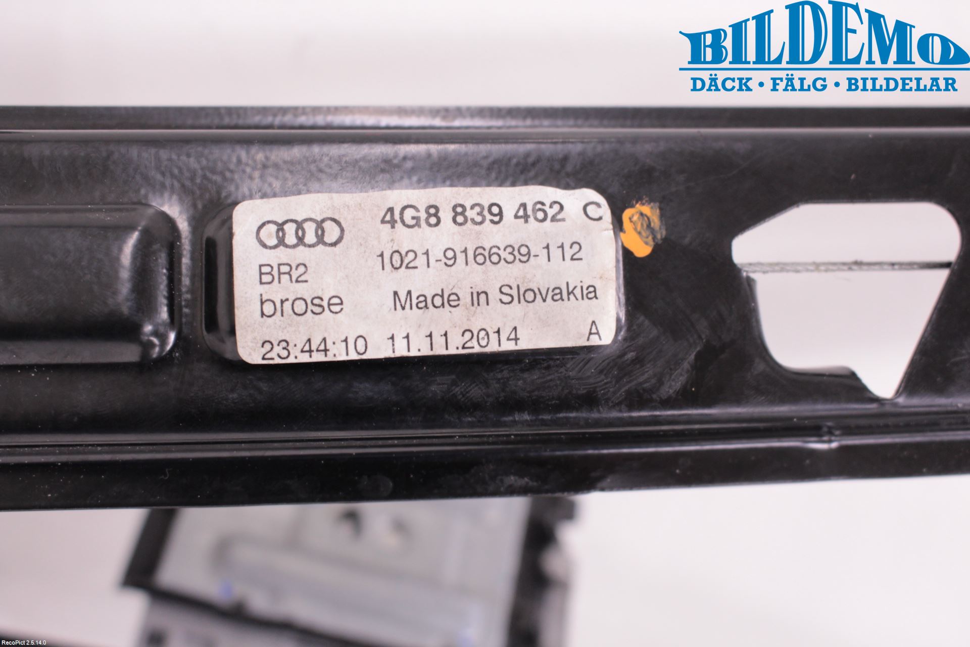 Audi A7/S7 4G 11-17 Vindusheis El Komp