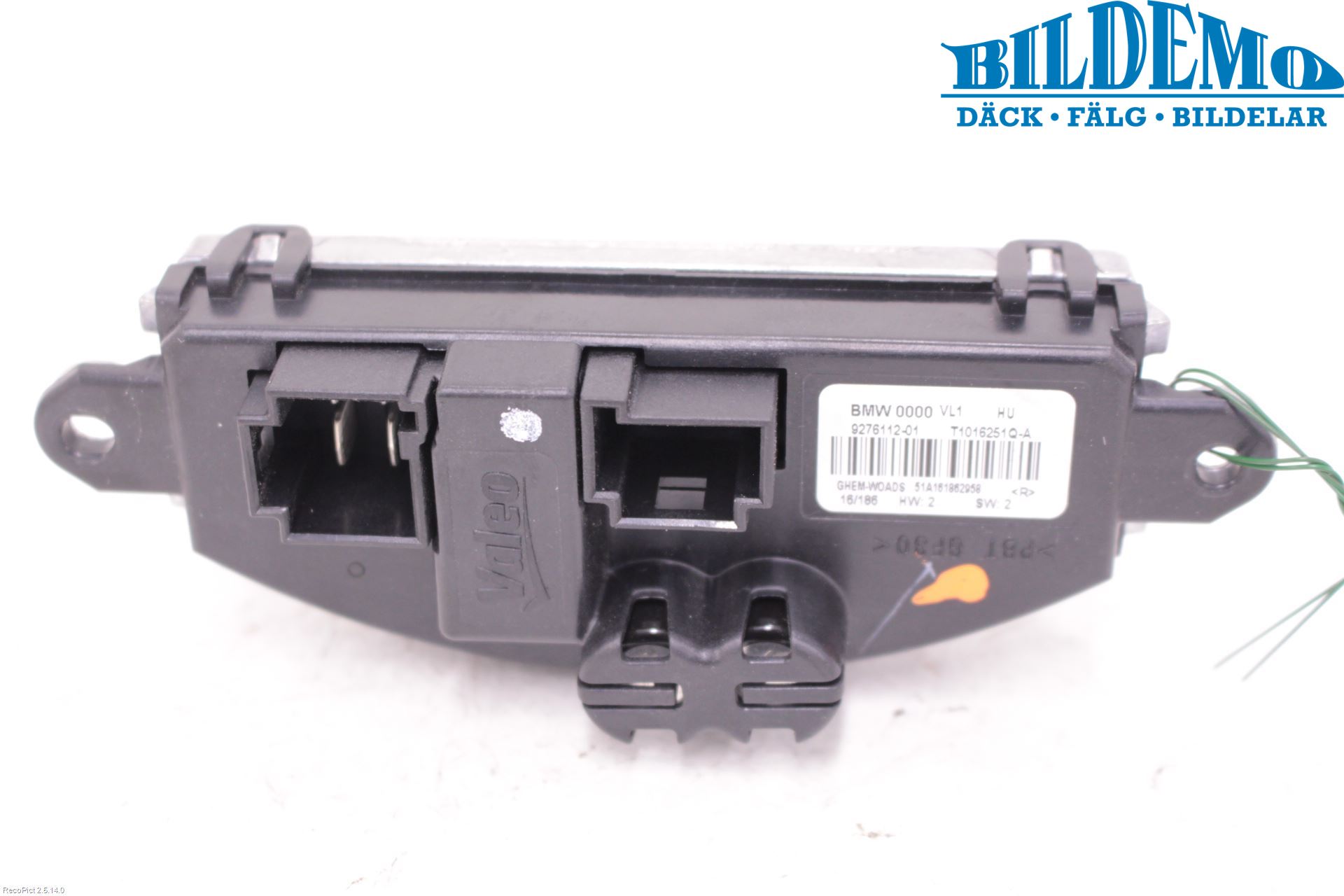 BMW X5 F15 13-18 Varmeapparat Viftemotstand