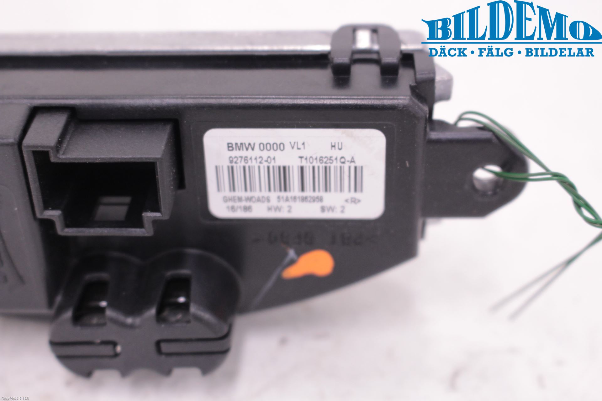 BMW X5 F15 13-18 Varmeapparat Viftemotstand