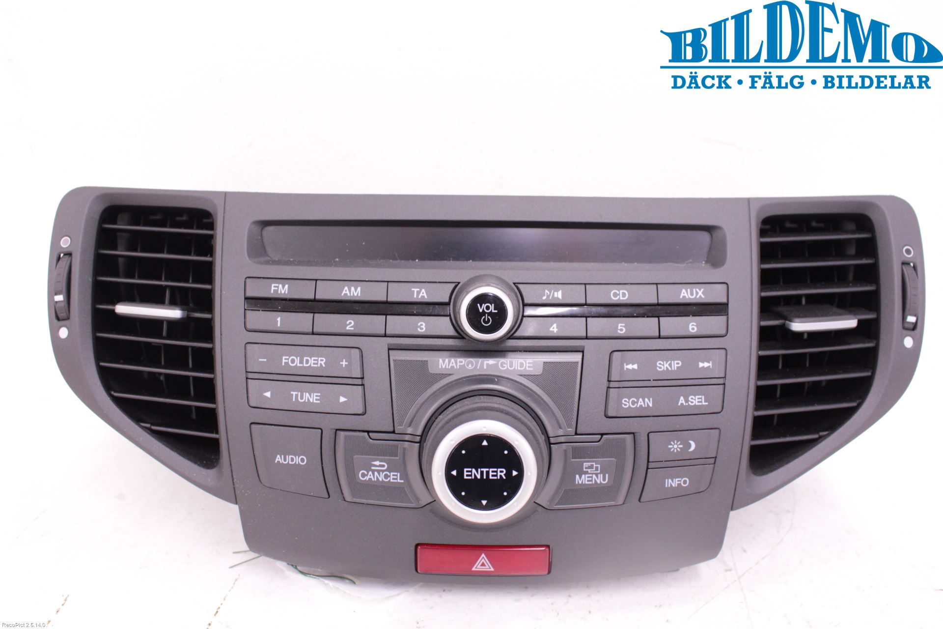Honda ACCORD    08- Stereo Radio Med Cd