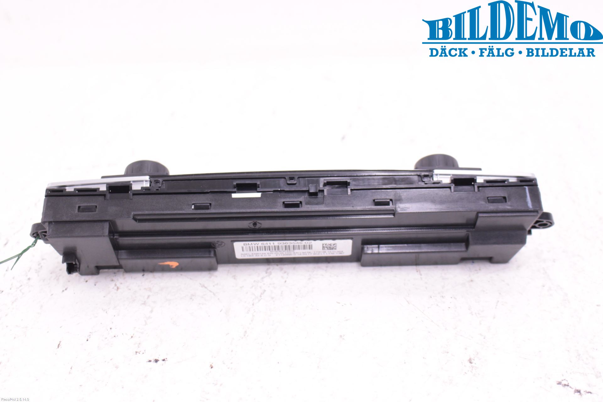 BMW 1 F20/F21 11-19 Varme Ac Betjening-Display