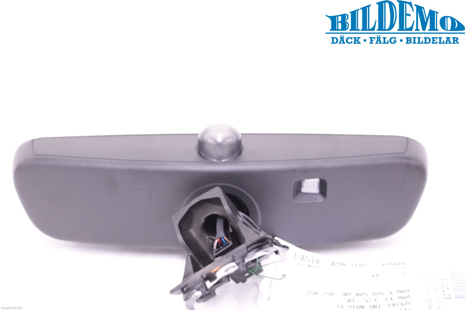 BMW X3 F25 10-17 Speil Innvendig El