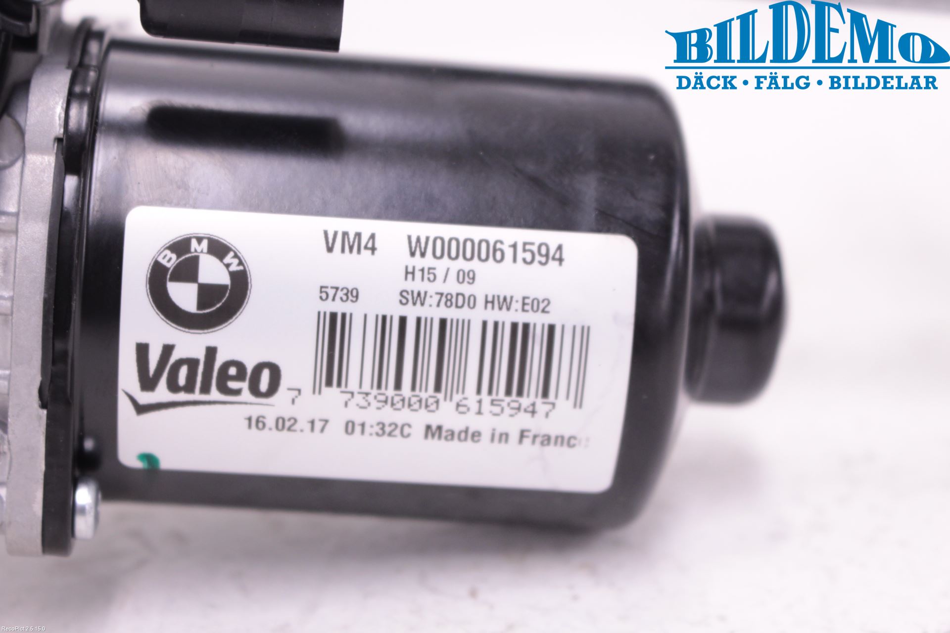 BMW 5 G30/G31/F90 17-23 Viskermotor Frontrute