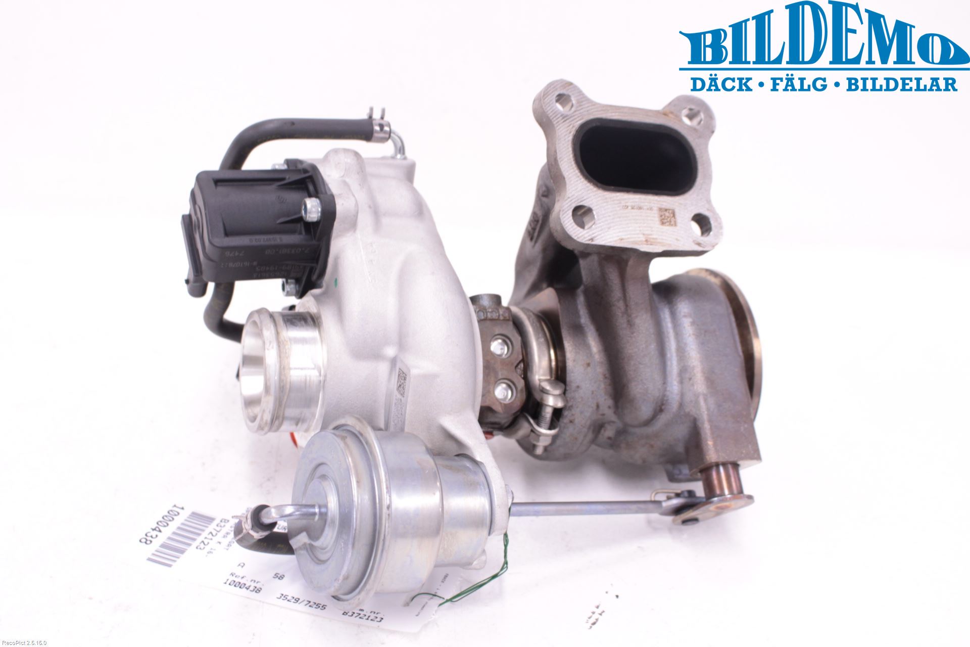 Opel ASTRA K 16-22 Turboaggregat
