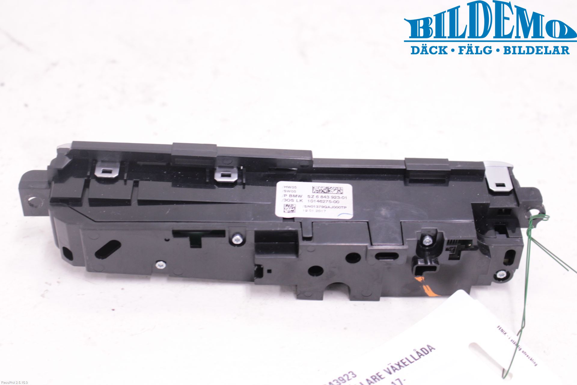 BMW 5 G30/G31/F90 17-23 Bryter Gearkasse