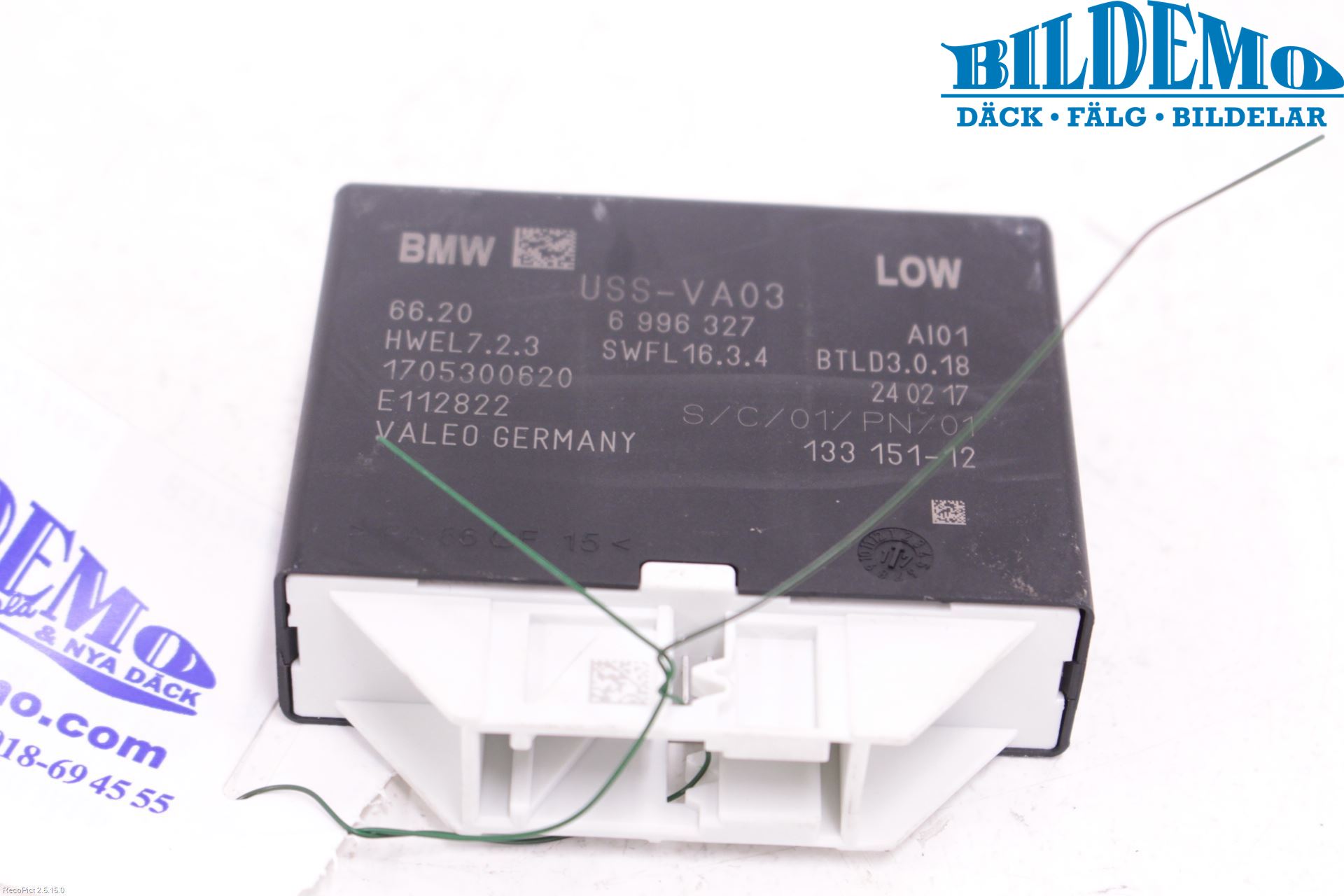 BMW 5 G30/G31/F90 17-23 Styreenhet Parkering