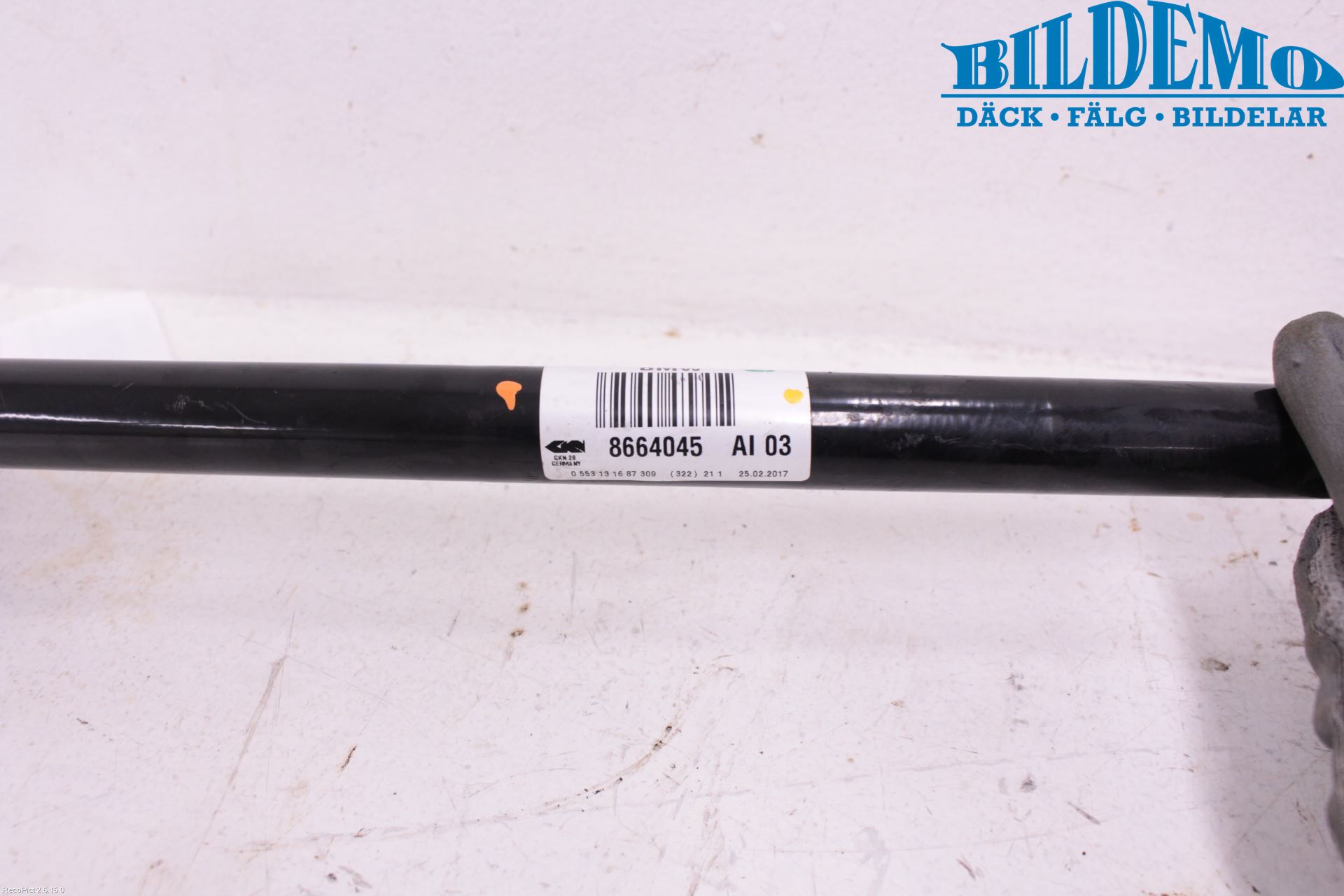 BMW 5 G30/G31/F90 17-23 Drivaksel Bak Kompl Venstre
