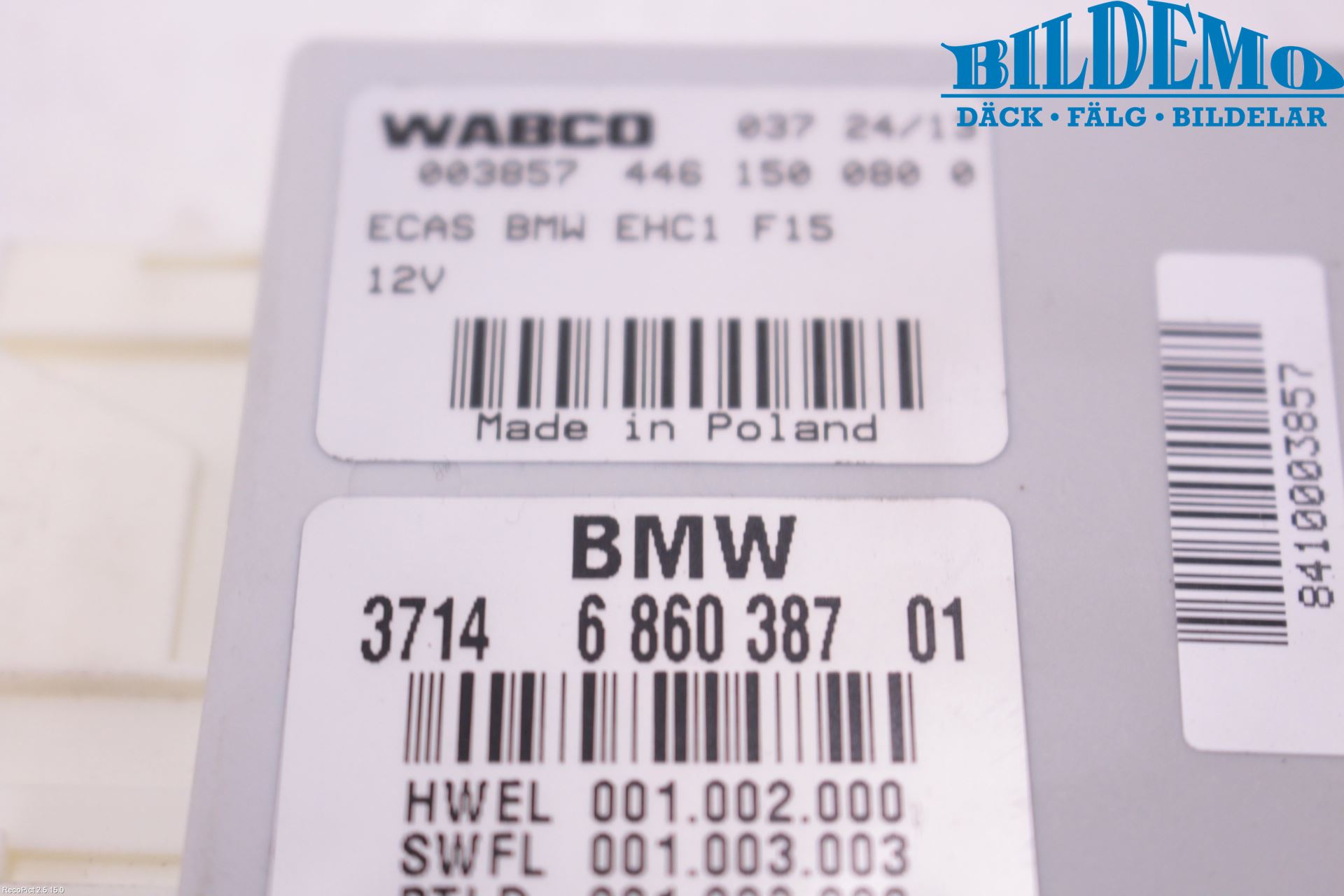 BMW X5 F15 13-18 Styreenhet Fjæring