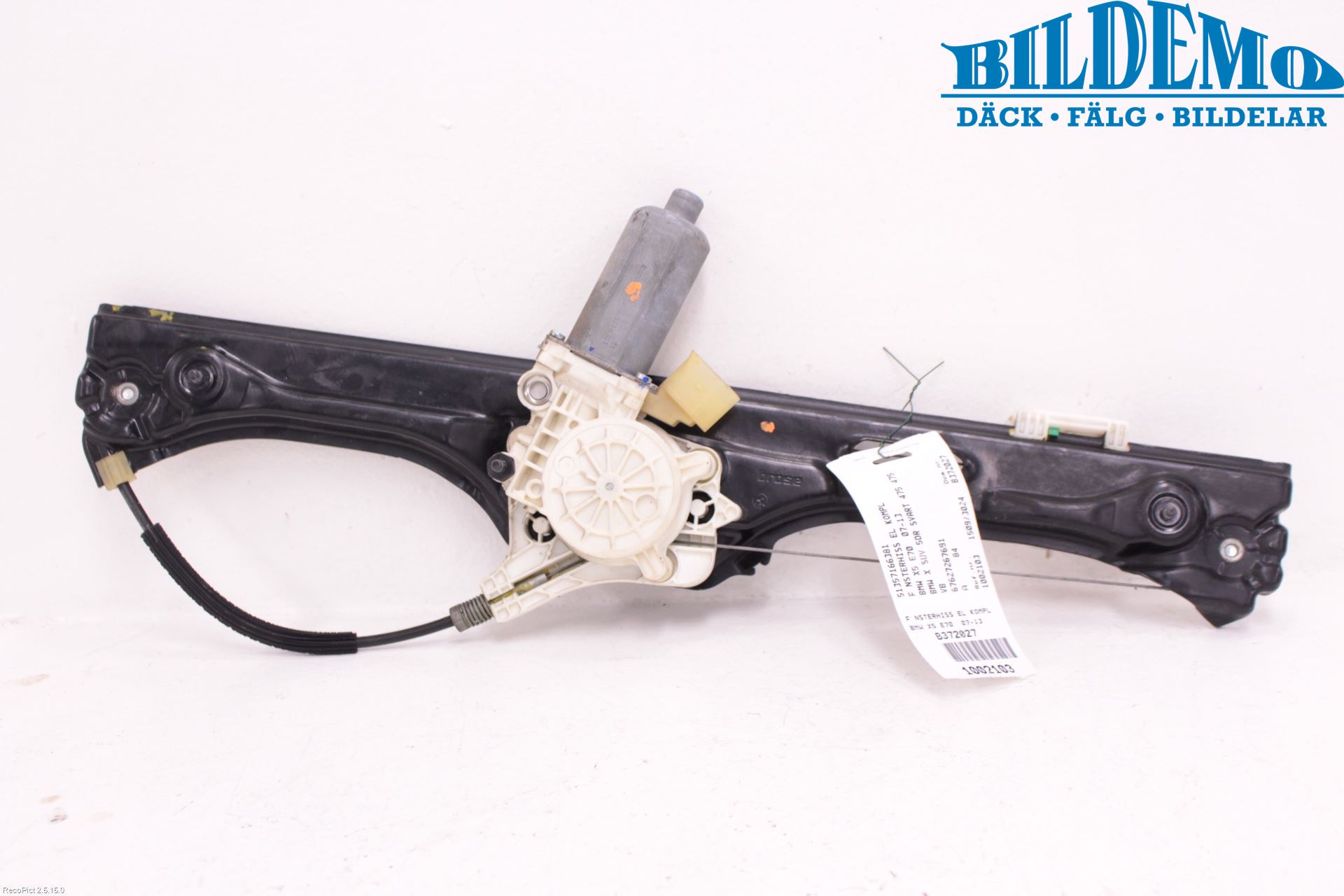 BMW X5 E70 07-13 Vindusheis El Komp
