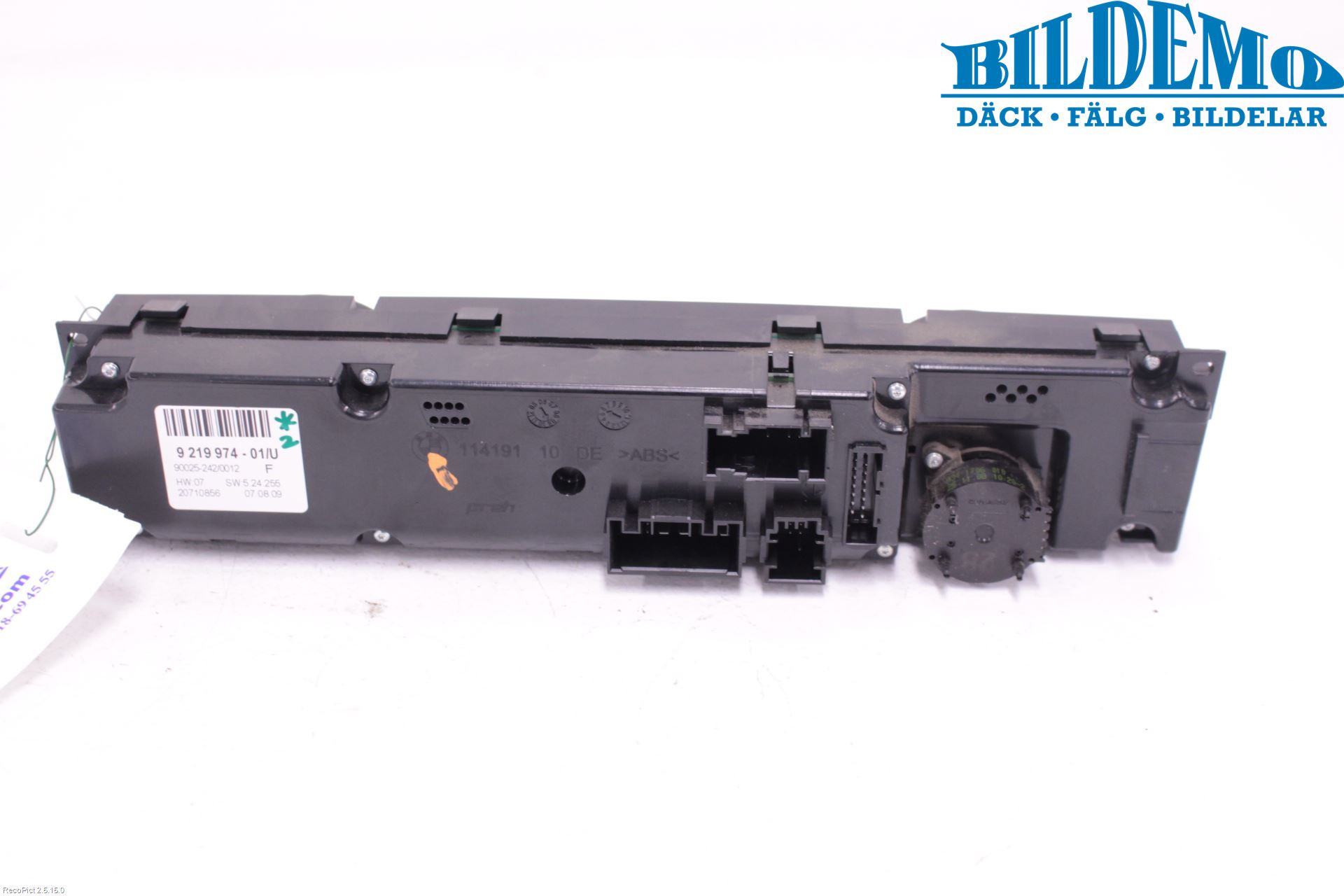 BMW X5 E70 07-13 Varme Ac Betjening-Display