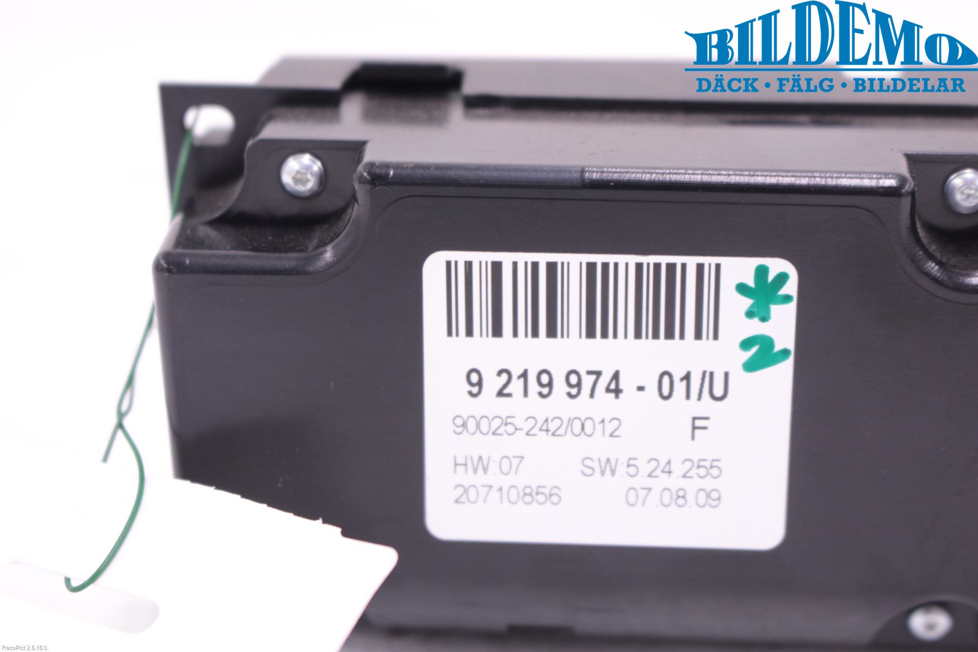 BMW X5 E70 07-13 Varme Ac Betjening-Display